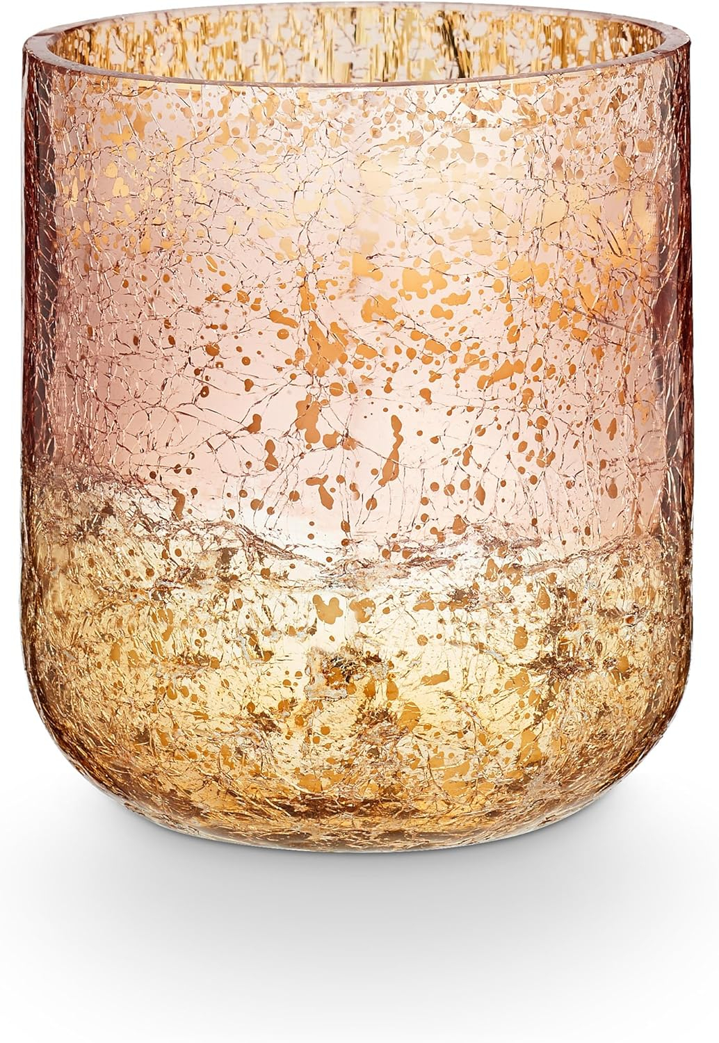 Small Radiant Glass Candle, Cardamom Pomander