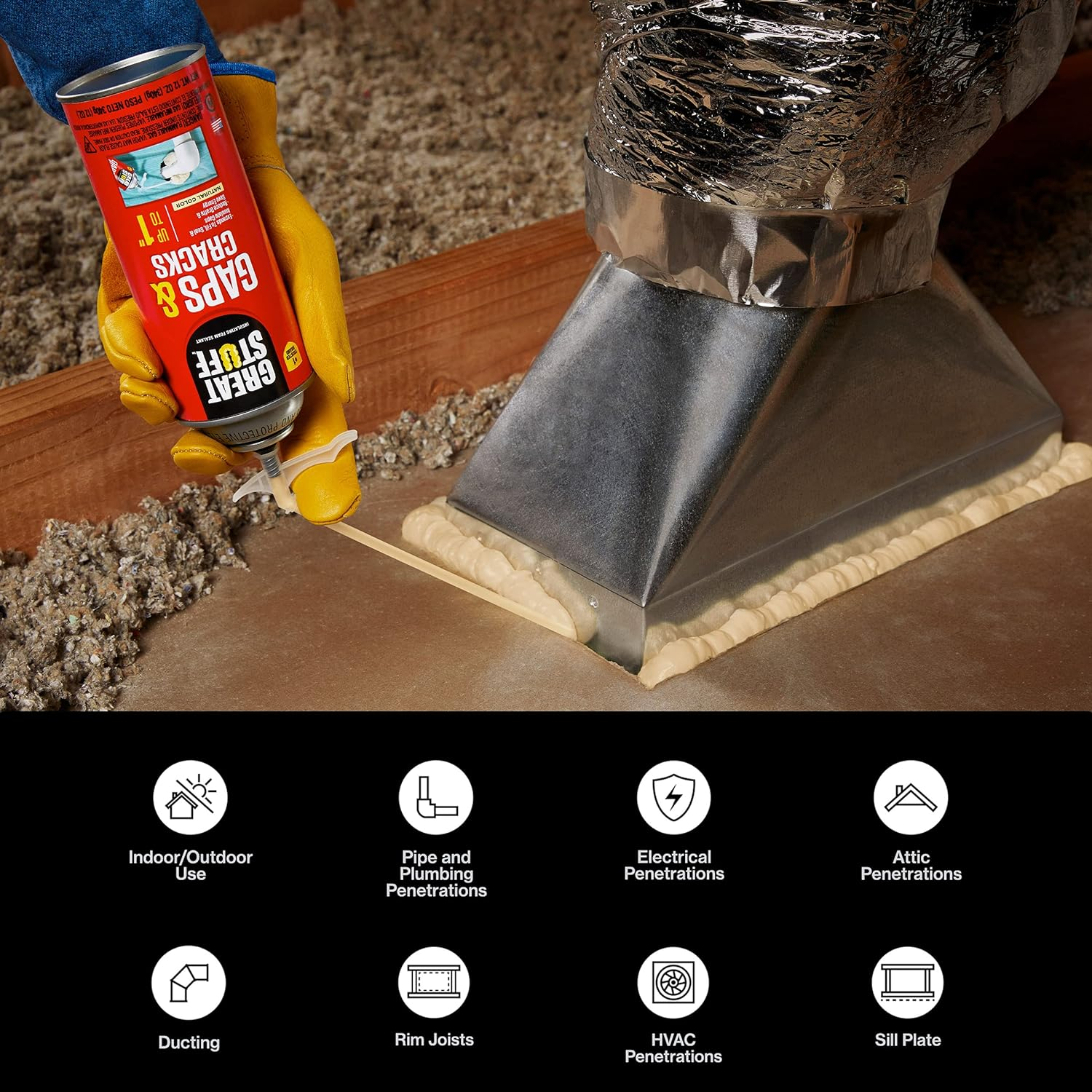 Great Stuff Gap / Crack Insulating Foam Sealant Spray 20 OZ 157911
