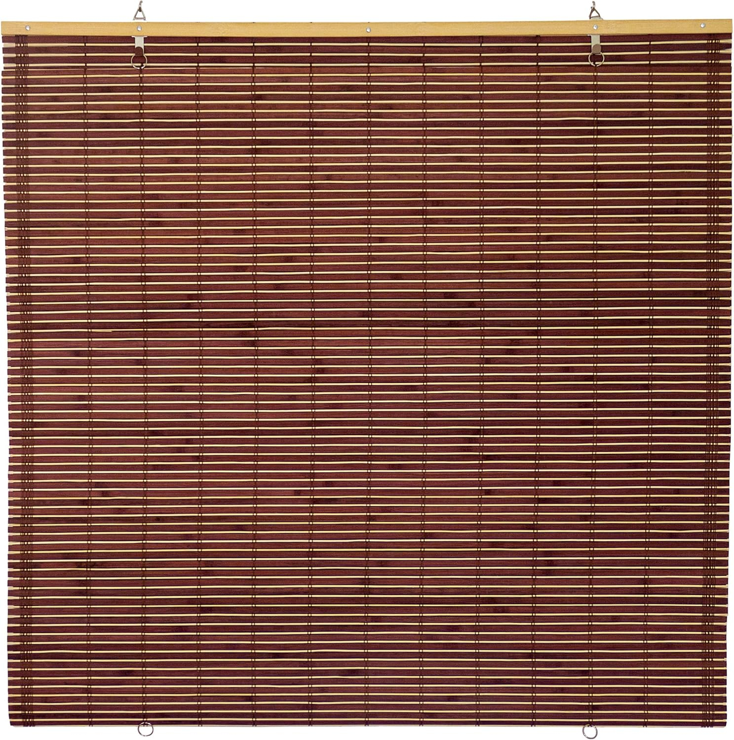 Bamboo Cordless Window Shade - Mahogany 60" W