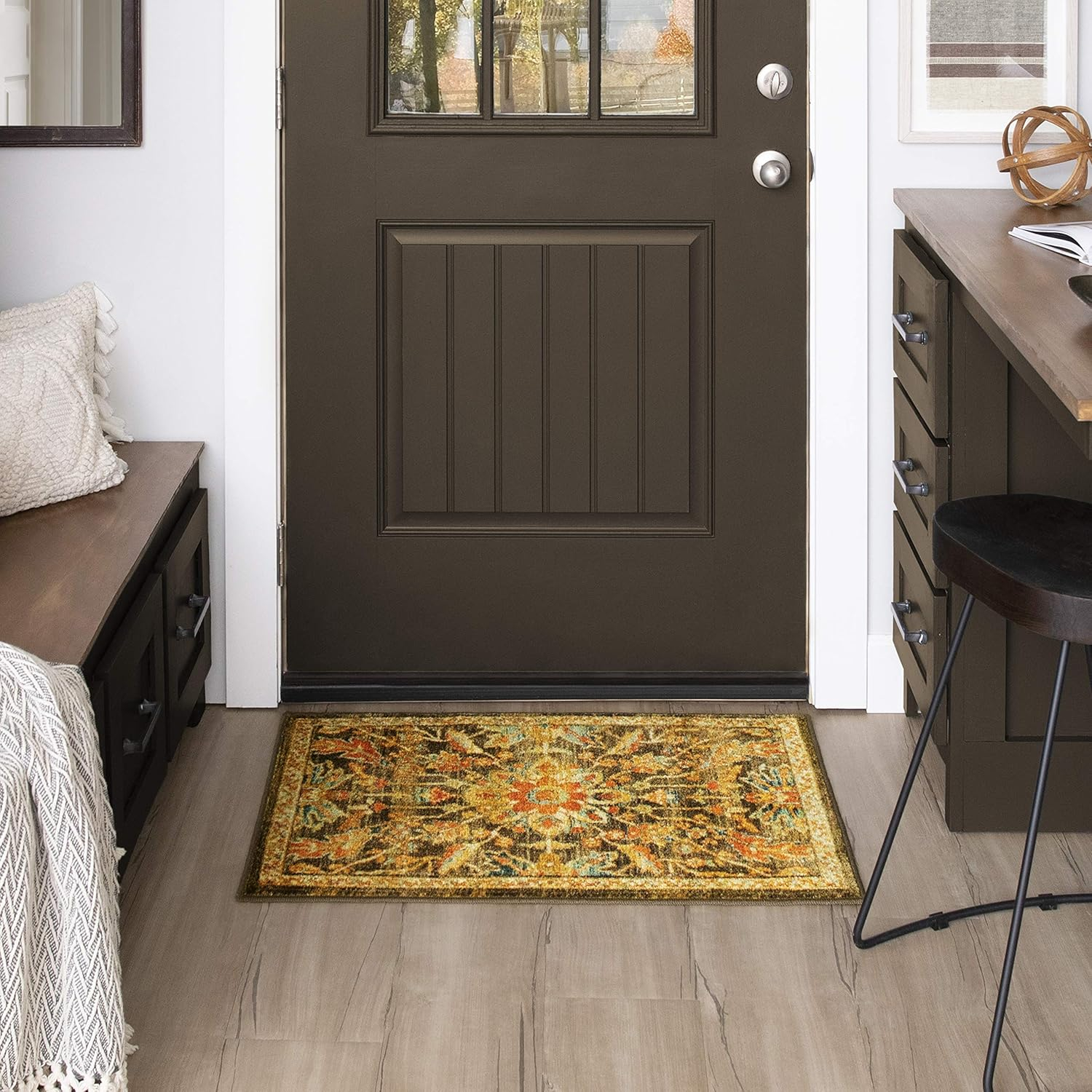 Mohawk Home Navy Juniper Area Rug (2'6"x4'2") (Z0477 A405 030050 EC)