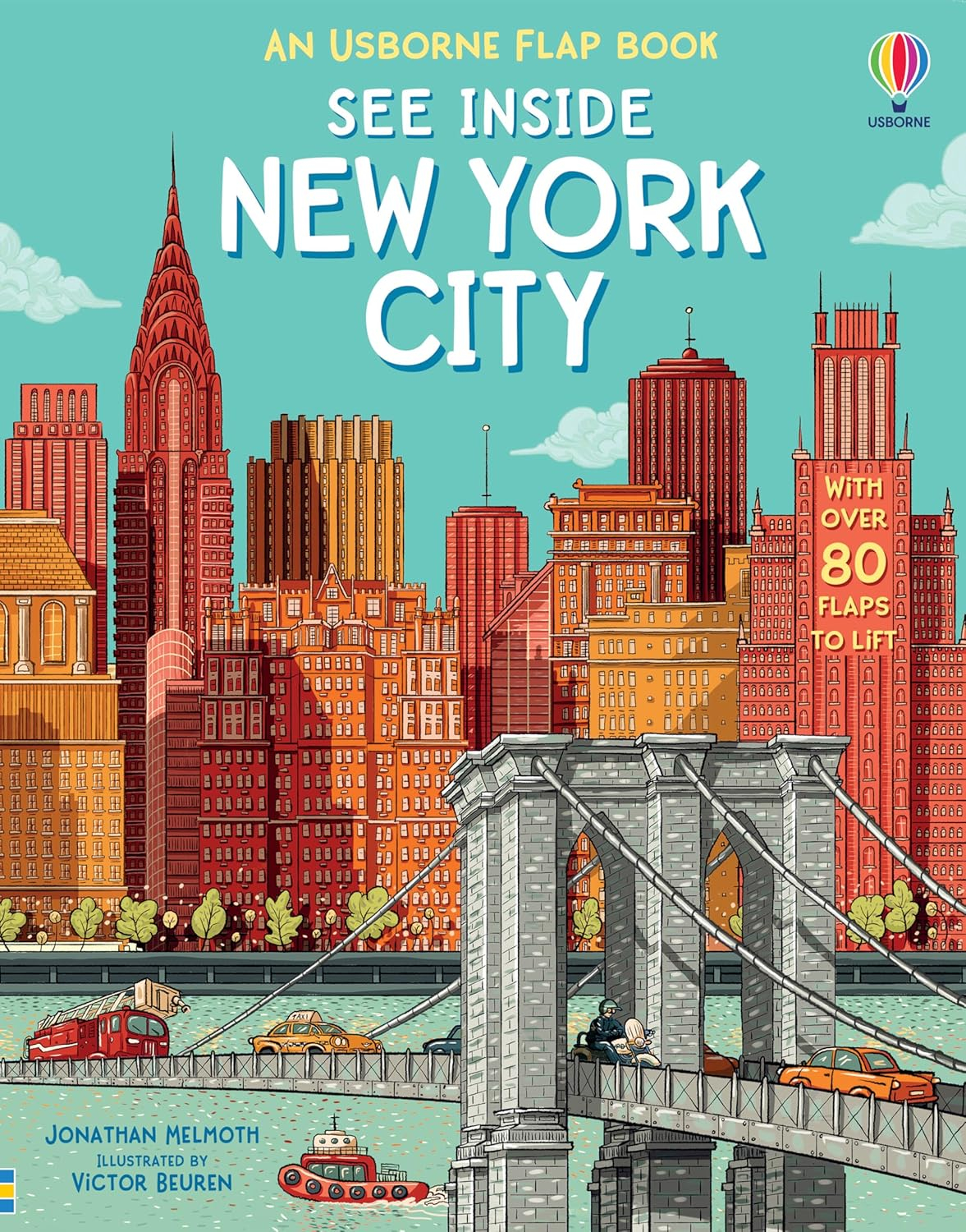 See Inside New York City - by  Jonathan Melmoth (Board Book)