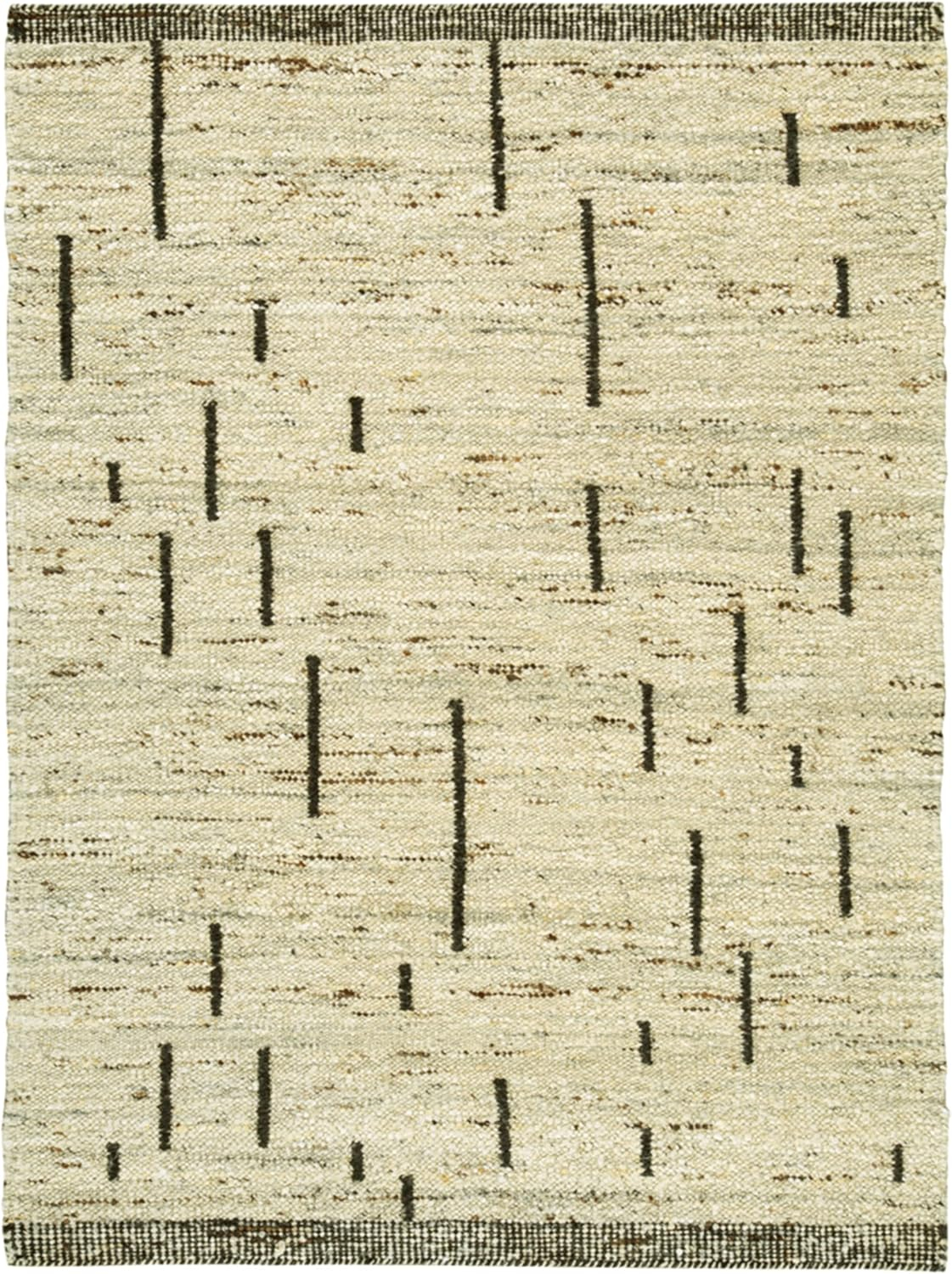 Signature Design by Ashley Mortis Casual 5x7 Area Rug, Light Brown & Black