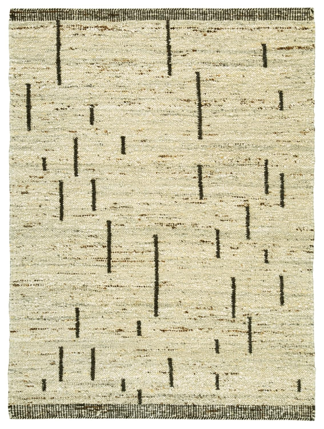 Signature Design by Ashley Mortis Casual 5x7 Area Rug, Light Brown & Black
