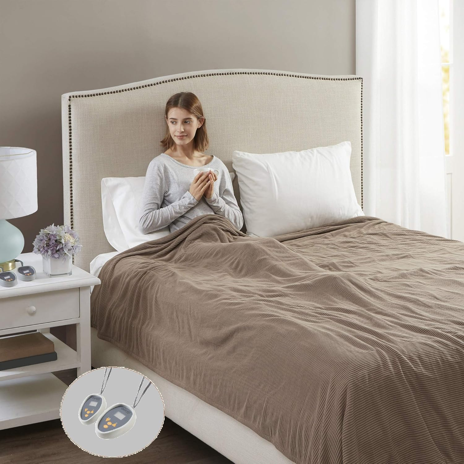 Beautyrest Beautyrest Electric Micro Fleece Heated Blanket