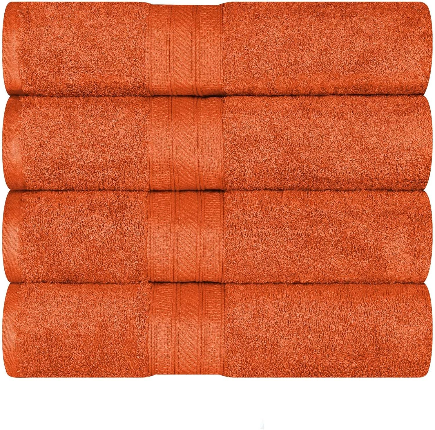 Superior Atlas Cotton Heavyweight 4 Piece Towel Set, Sandstone