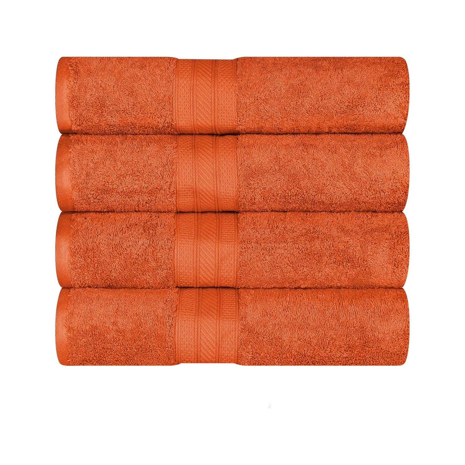 Superior Atlas Cotton Heavyweight 4 Piece Towel Set, Sandstone