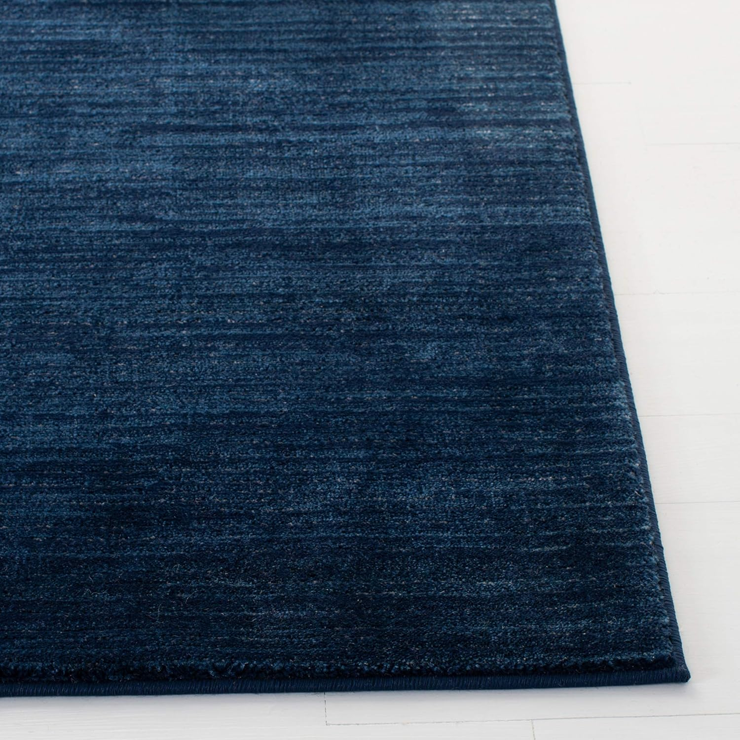 SAFAVIEH Vision Adrasteia Overdyed Solid Area Rug, Navy, 12' x 12' Square