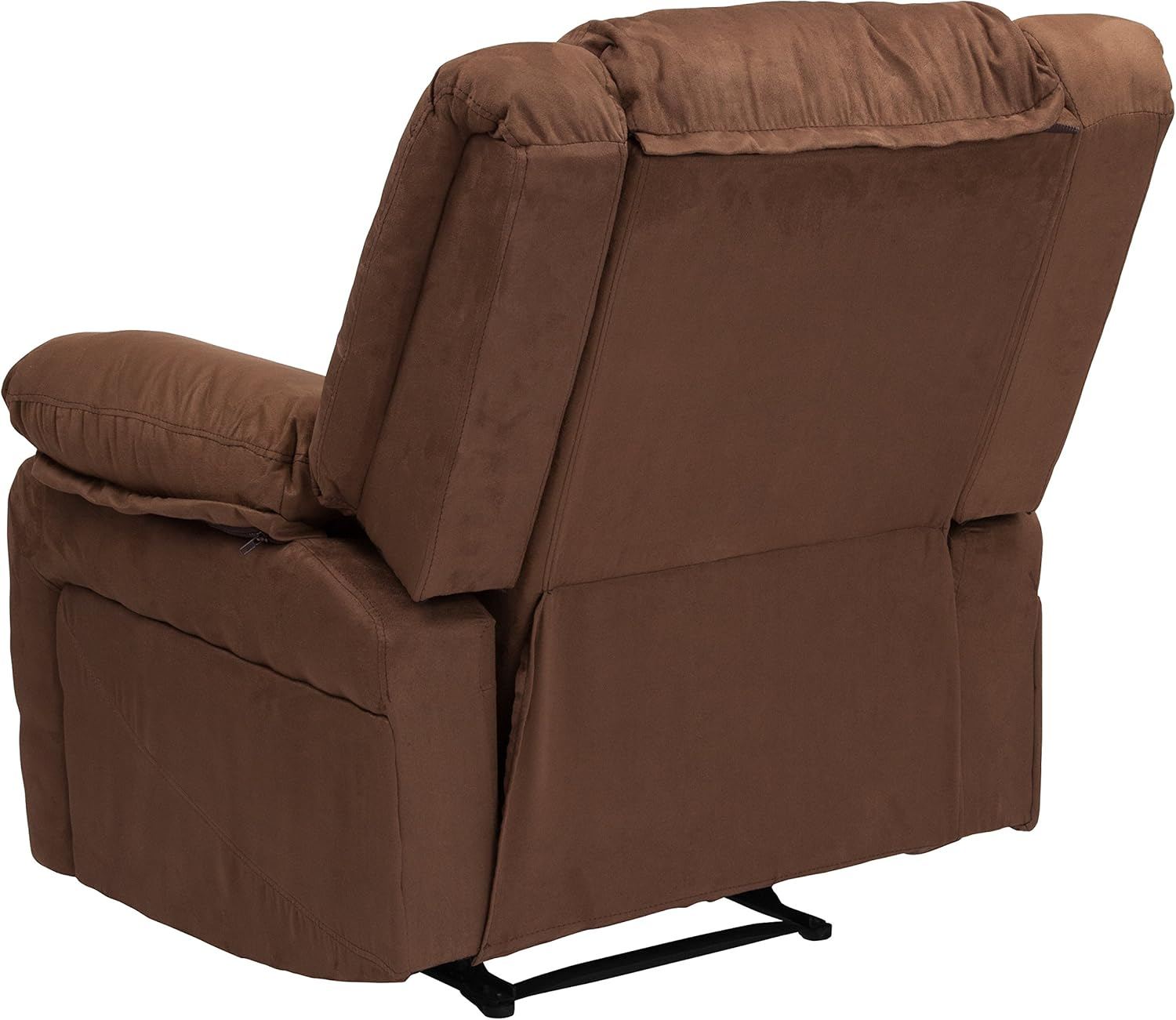 Flash Furniture Harmony Series Chocolate Brown Microfiber Recliner