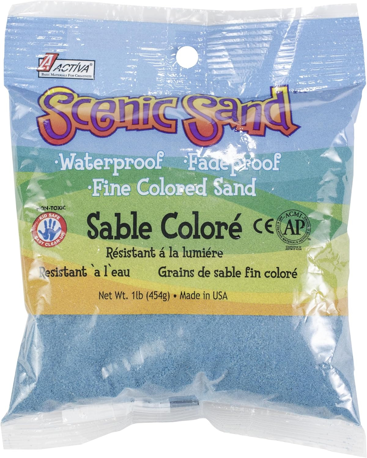 Activa Scenic Sand, 1 lb., Light Blue