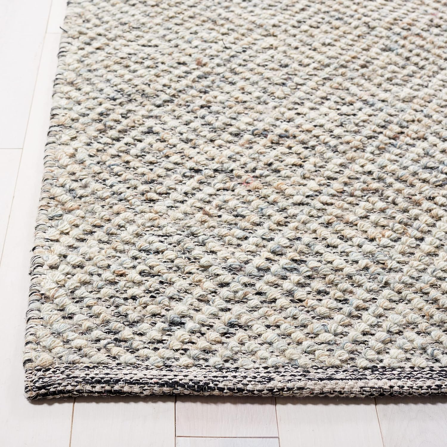 SAFAVIEH Natura Eanna Geometric Area Rug, Camel/Grey, 12' x 15'