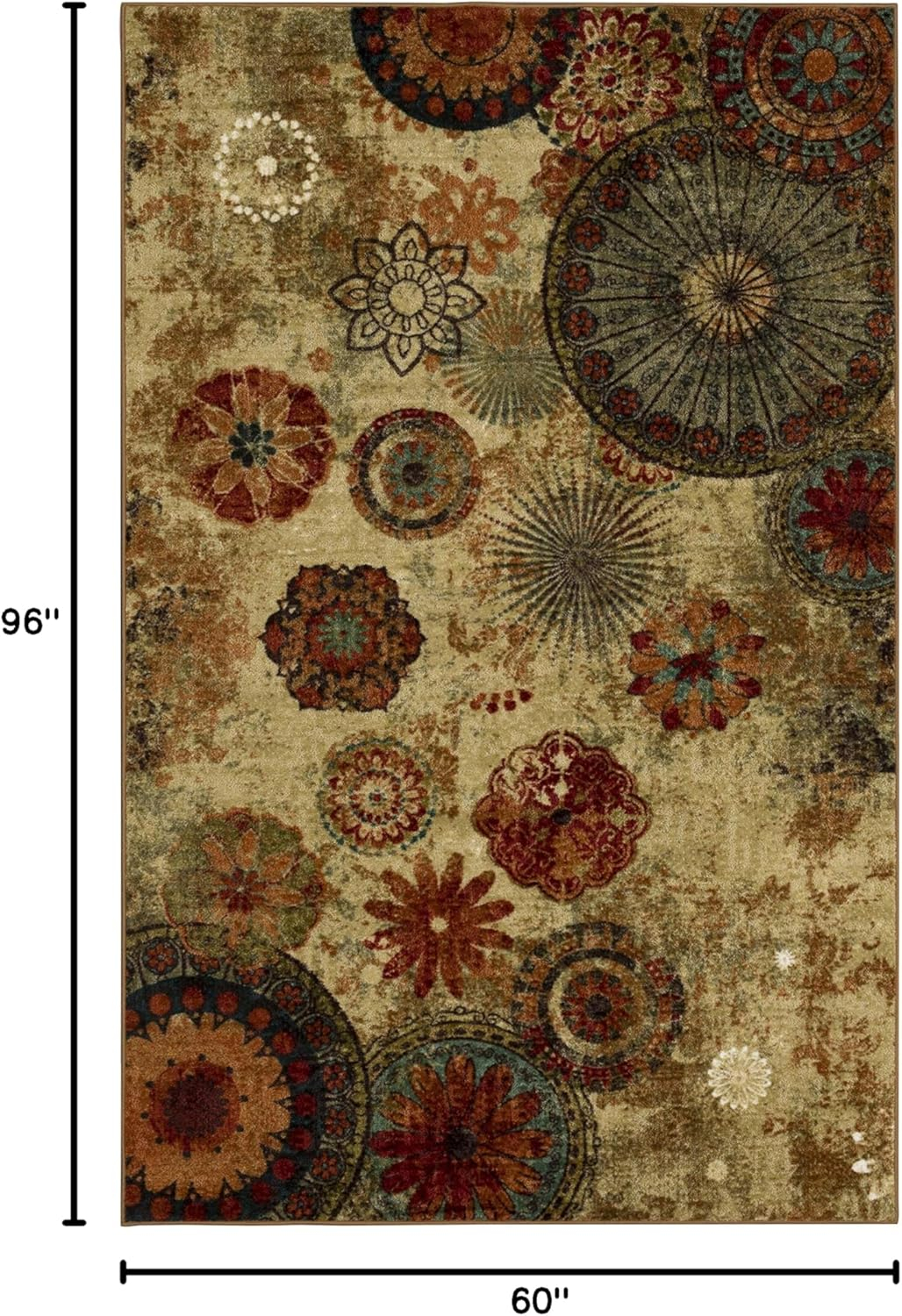 Mohawk Strata Caravan Medallion Rug