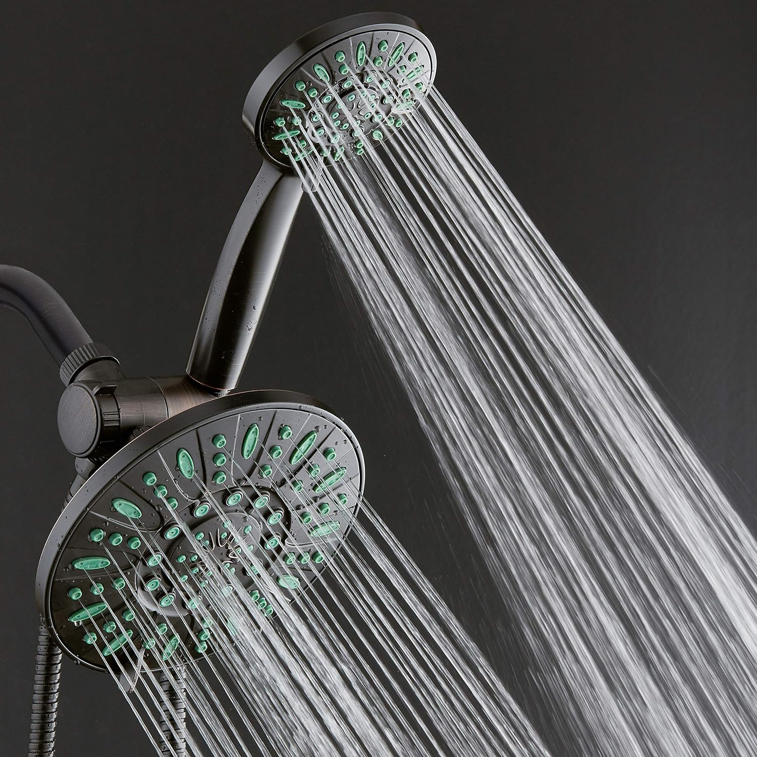 Oil-Rubbed Bronze Multi-Head Wall Mounted Shower Combo
