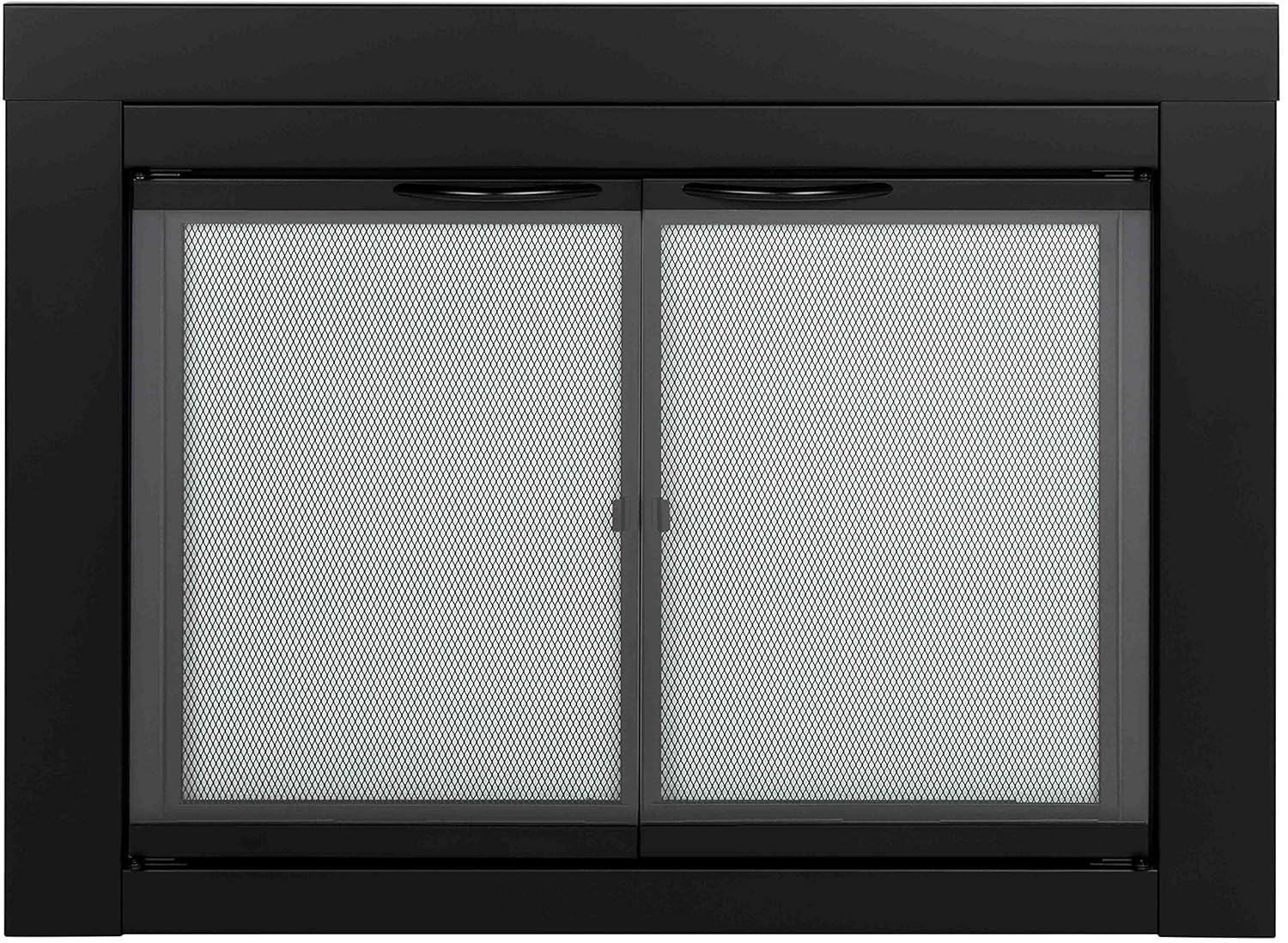 Pleasant Hearth Alpine Puertas de Vidrio para Chimenea Negra - Pequeñas