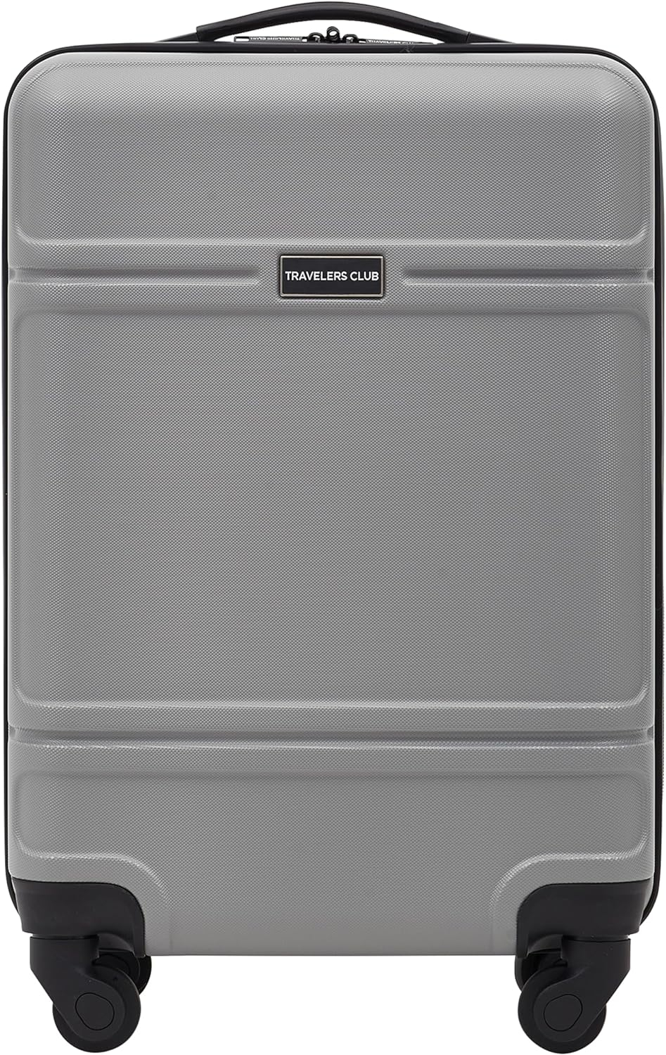Travelers Club 20" Skyline Rolling Hard Case Carry-on Luggage - Gray