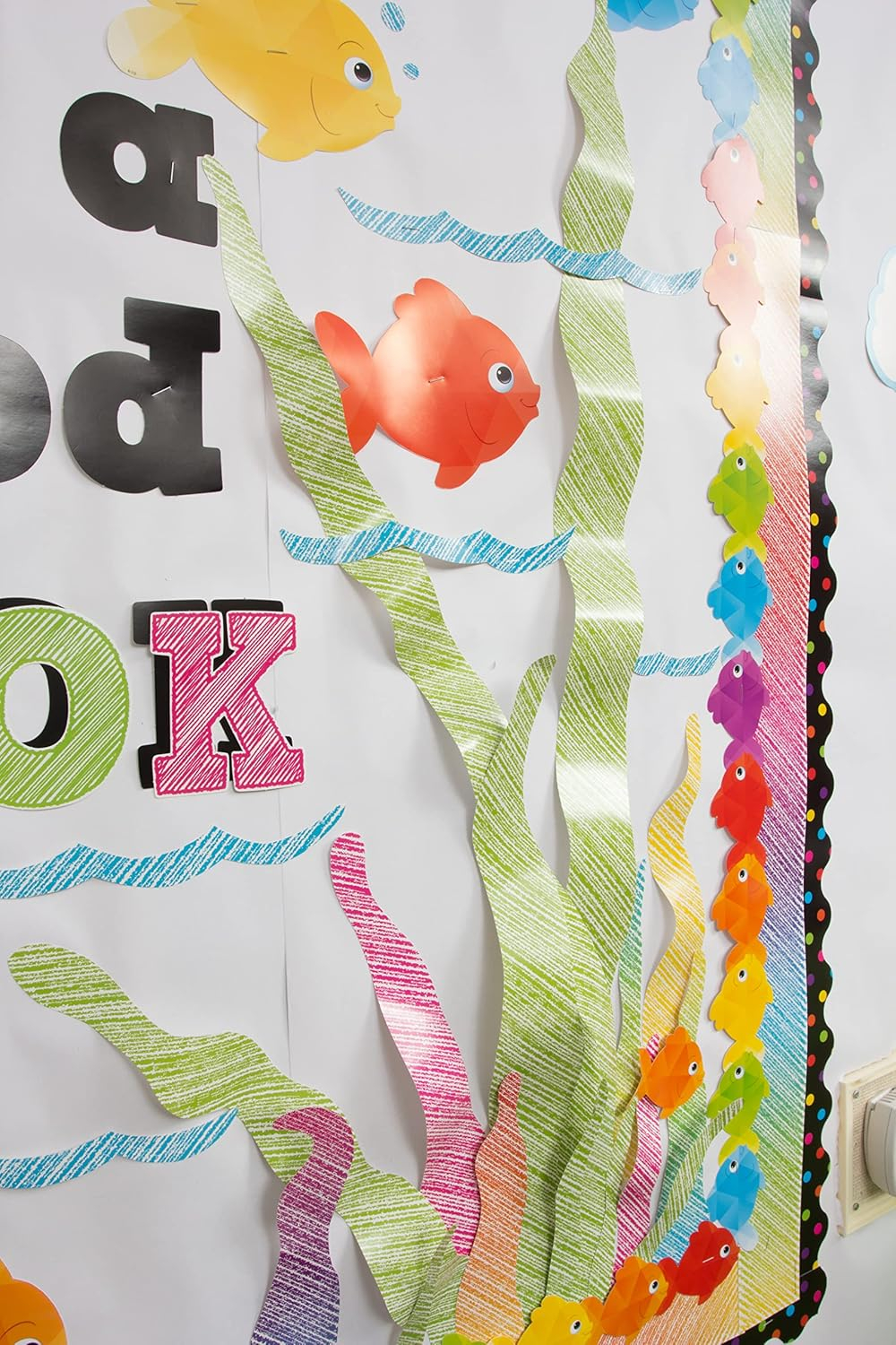 Colorful Fish Mini Accents Set for Classroom Decorations