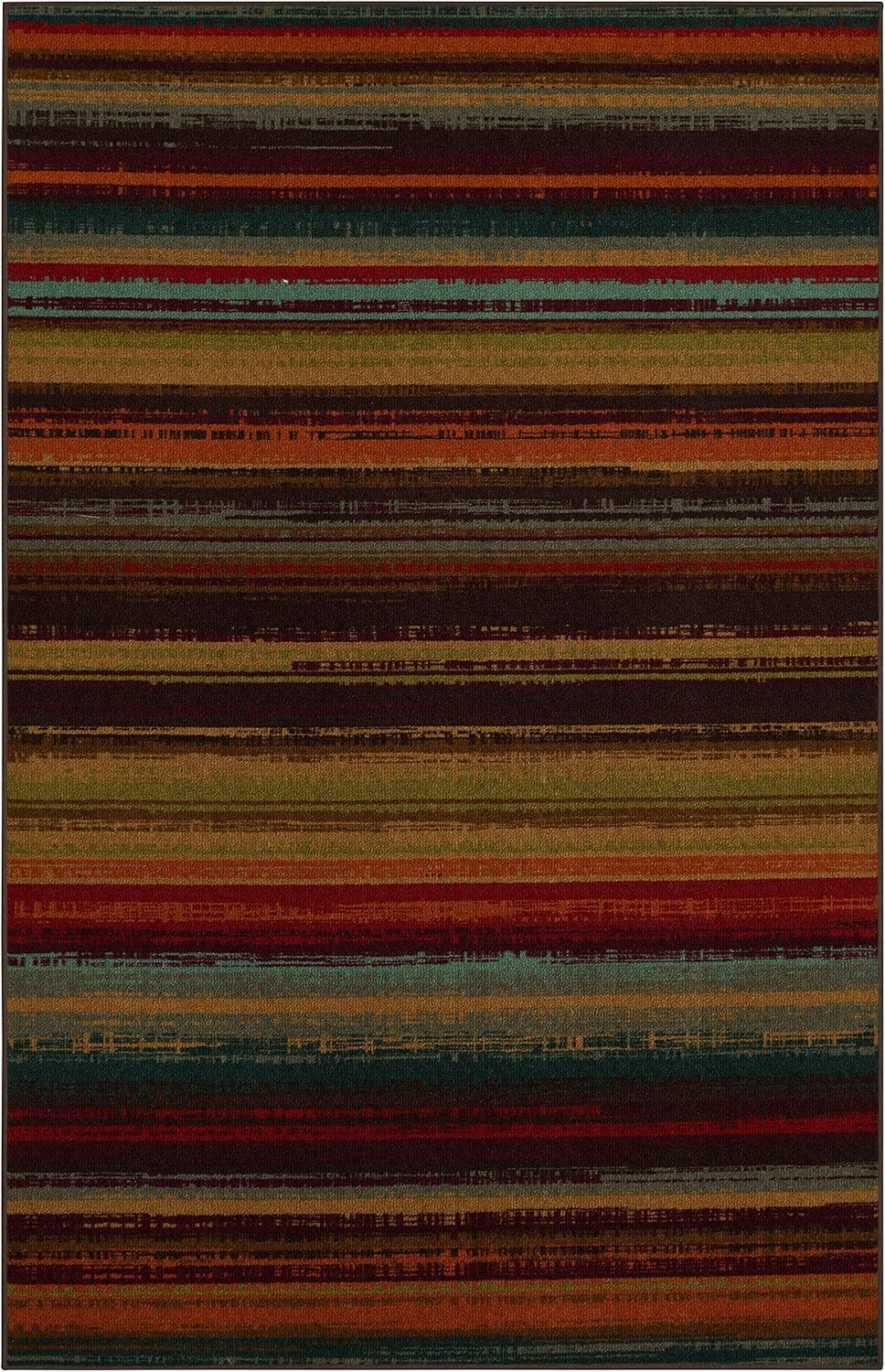 Mohawk Home Avenue Stripe Area Rug, Multi, 4'x6'
