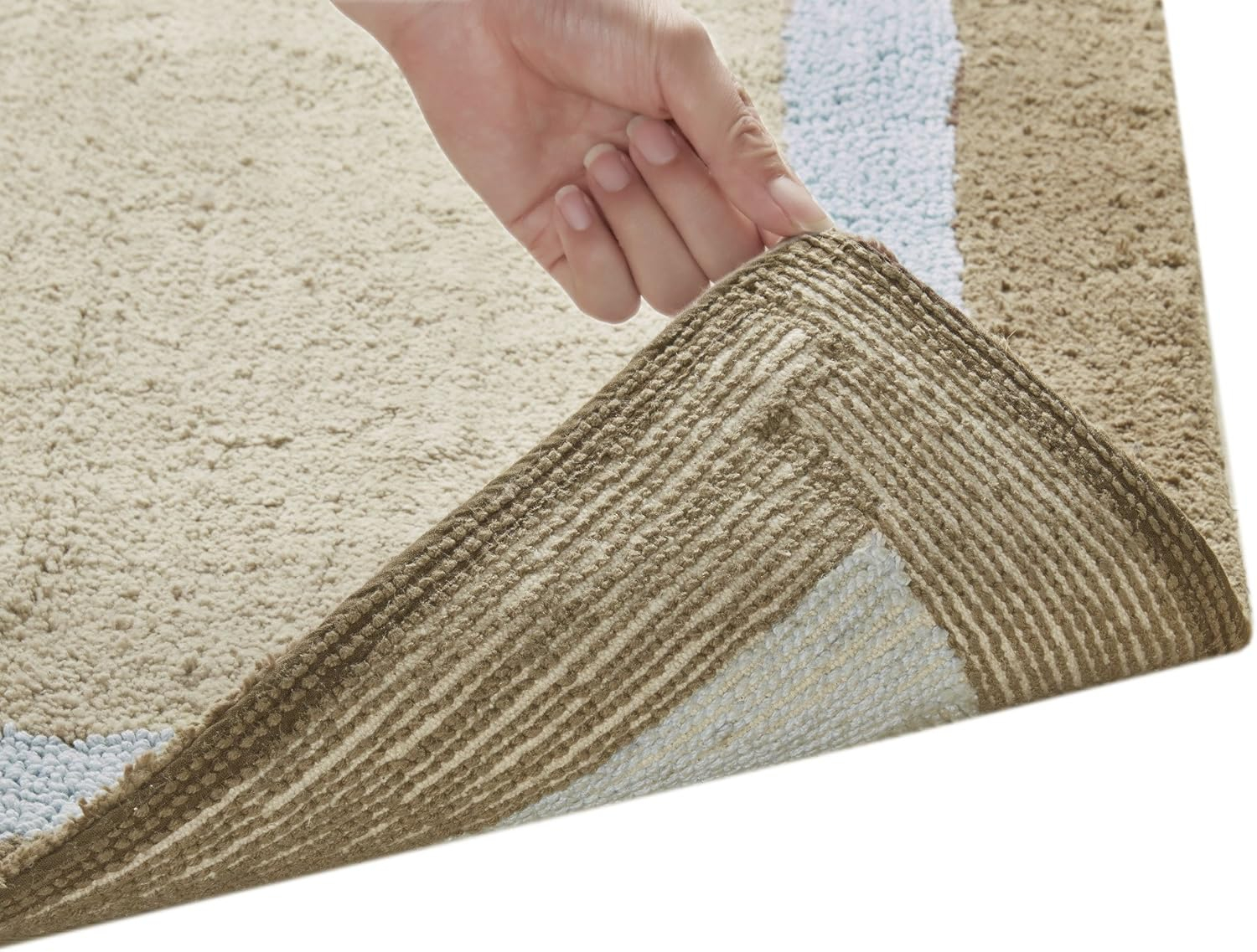 Home Essence Salem 100% Cotton Tufted Solid Bath Rug