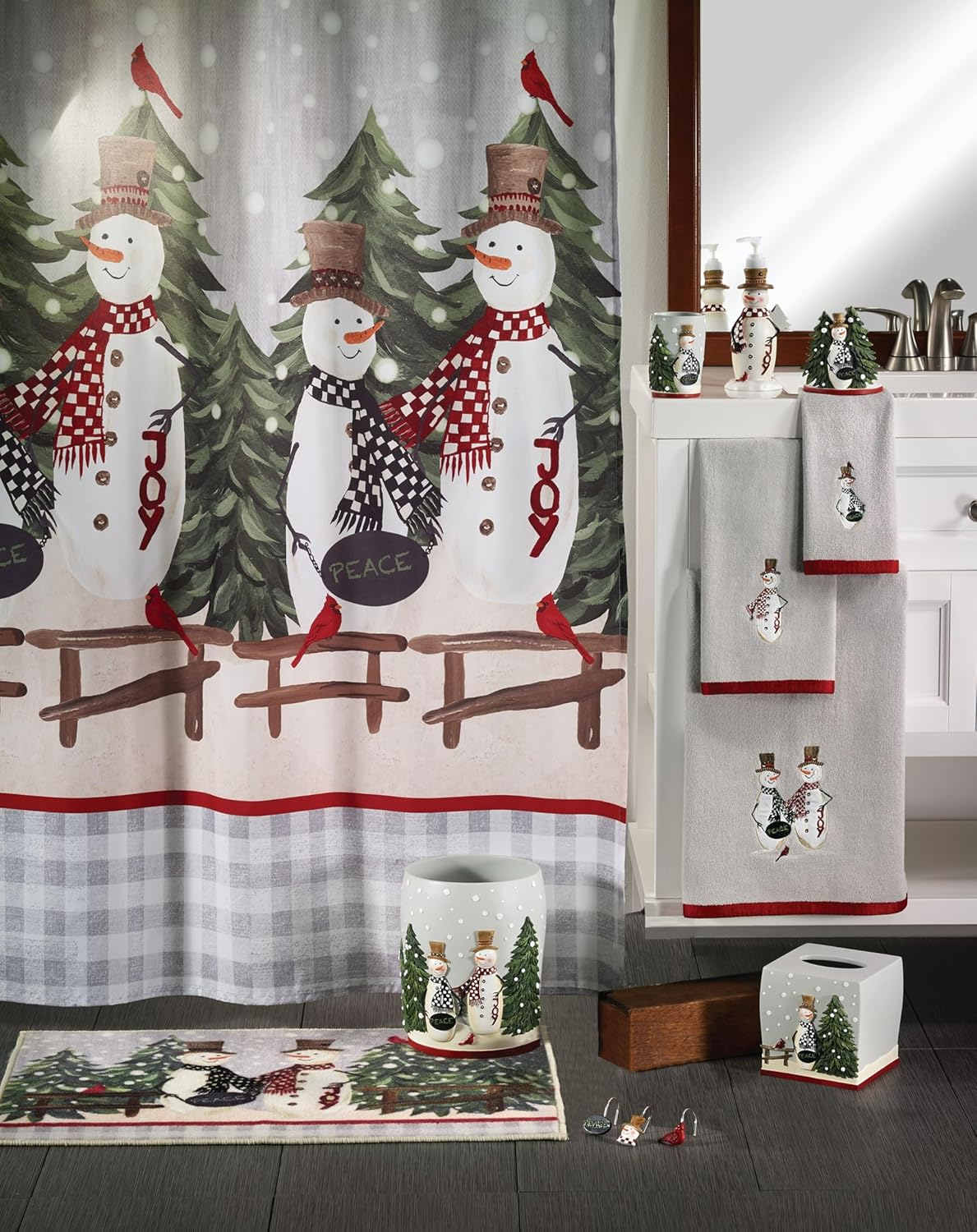 Avanti Holiday Country Friends Bath Towel Collection