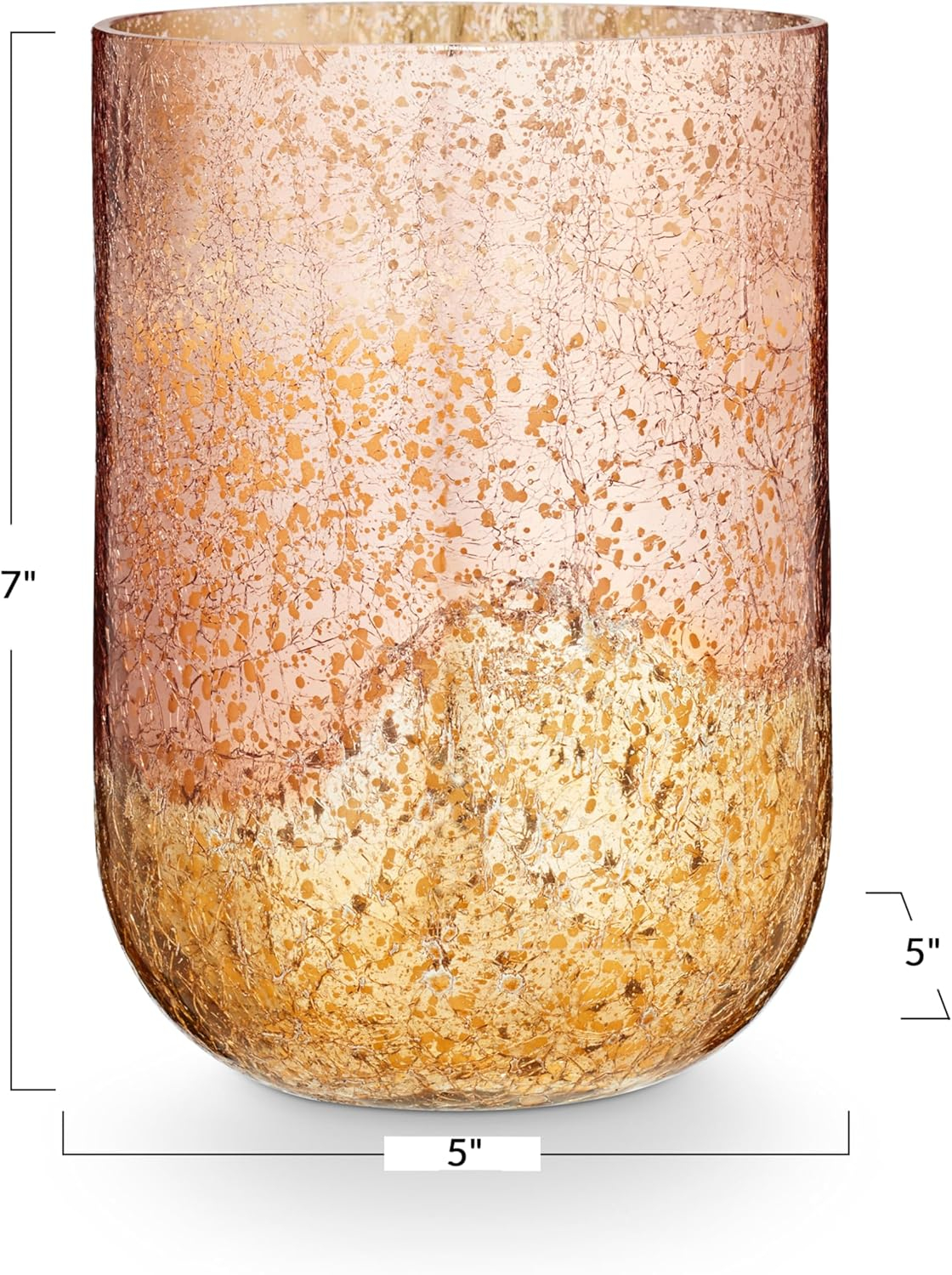 Large Radiant Glass Candle, Cardamom Pomander