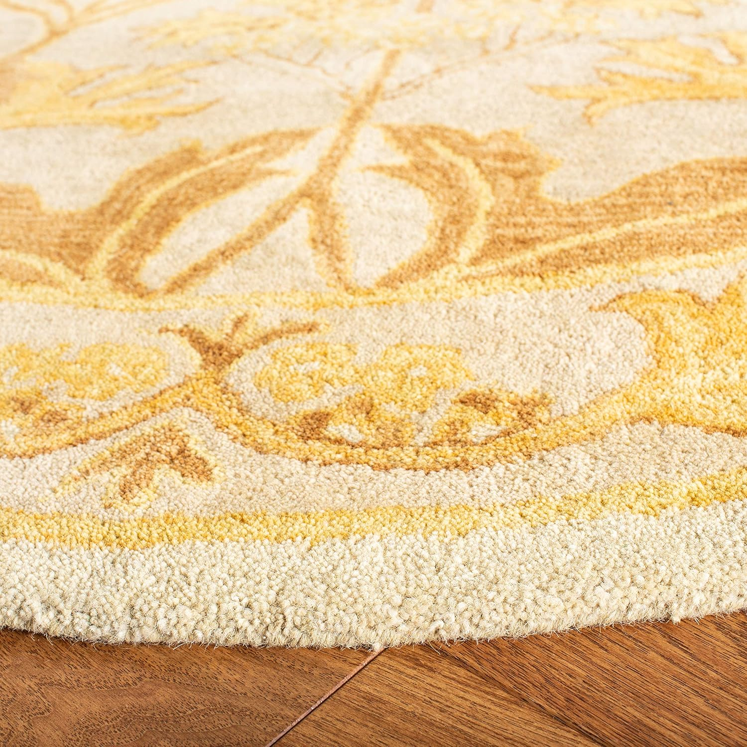 Safavieh ANATOLIA, BEIGE / GOLD, 4' X 4' Round, Area Rug