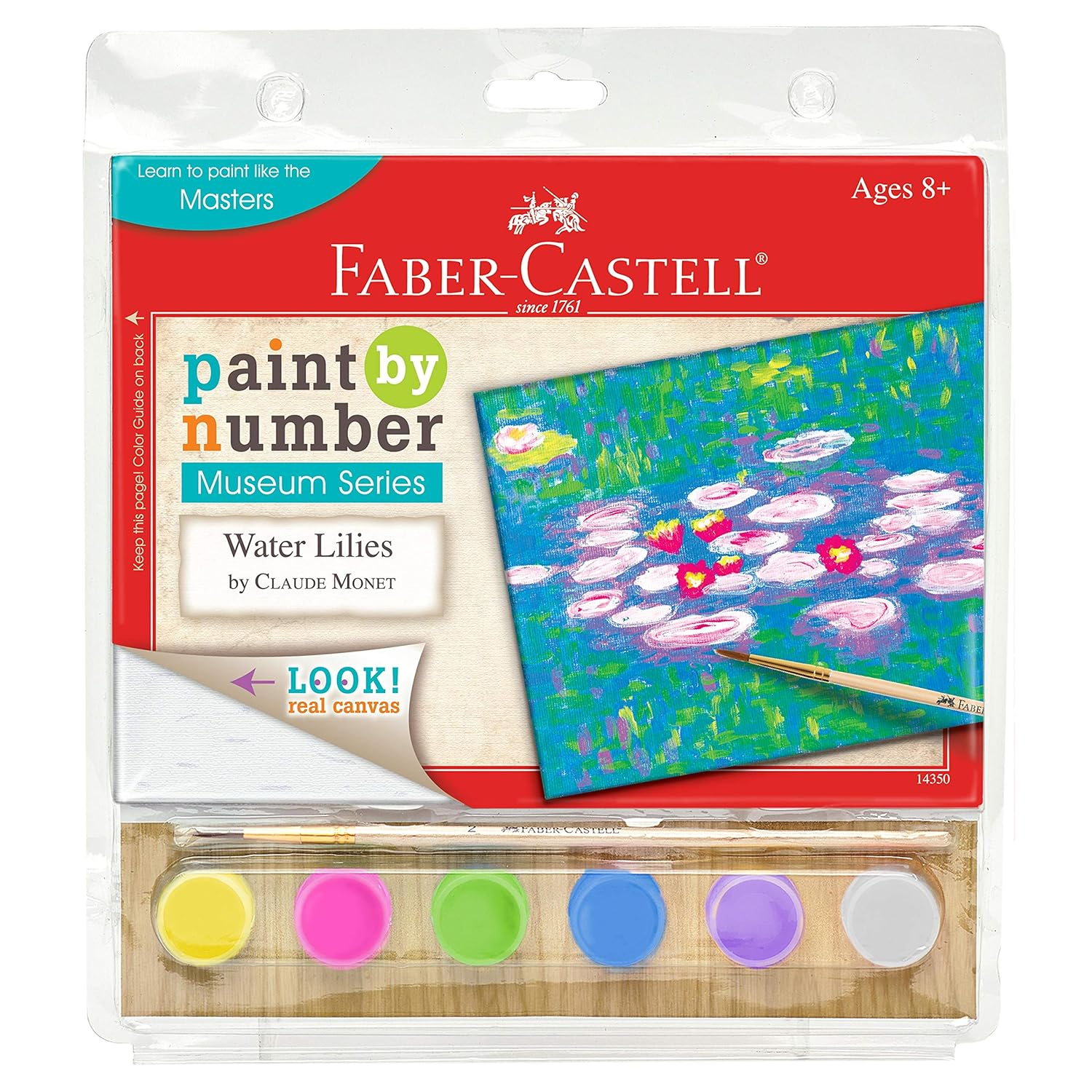 Claude Monet Water Lilies Paint by Number Kit with Acrylic Paints