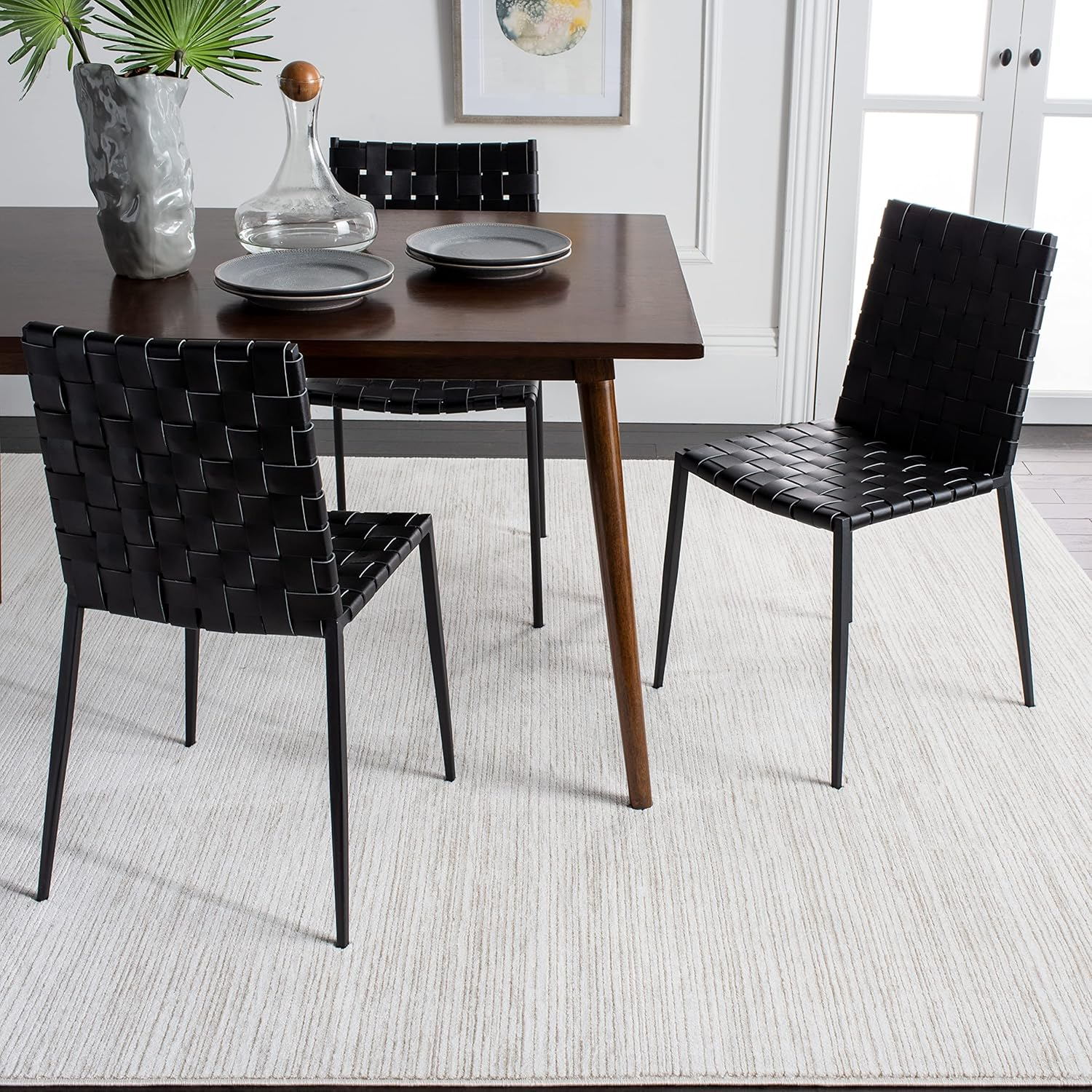 SAFAVIEH Vision Adrasteia Overdyed Solid Area Rug, Ivory, 11' x 15'