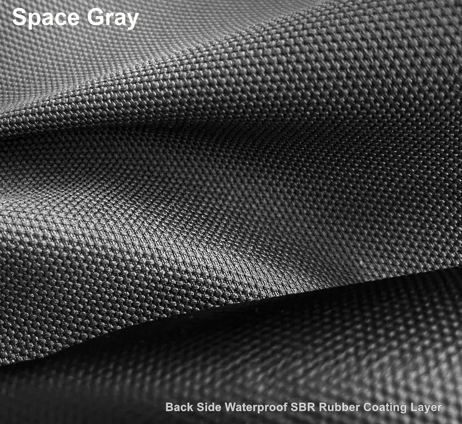 Large Space Gray Memory Foam Dog Bed with Waterproof Cover