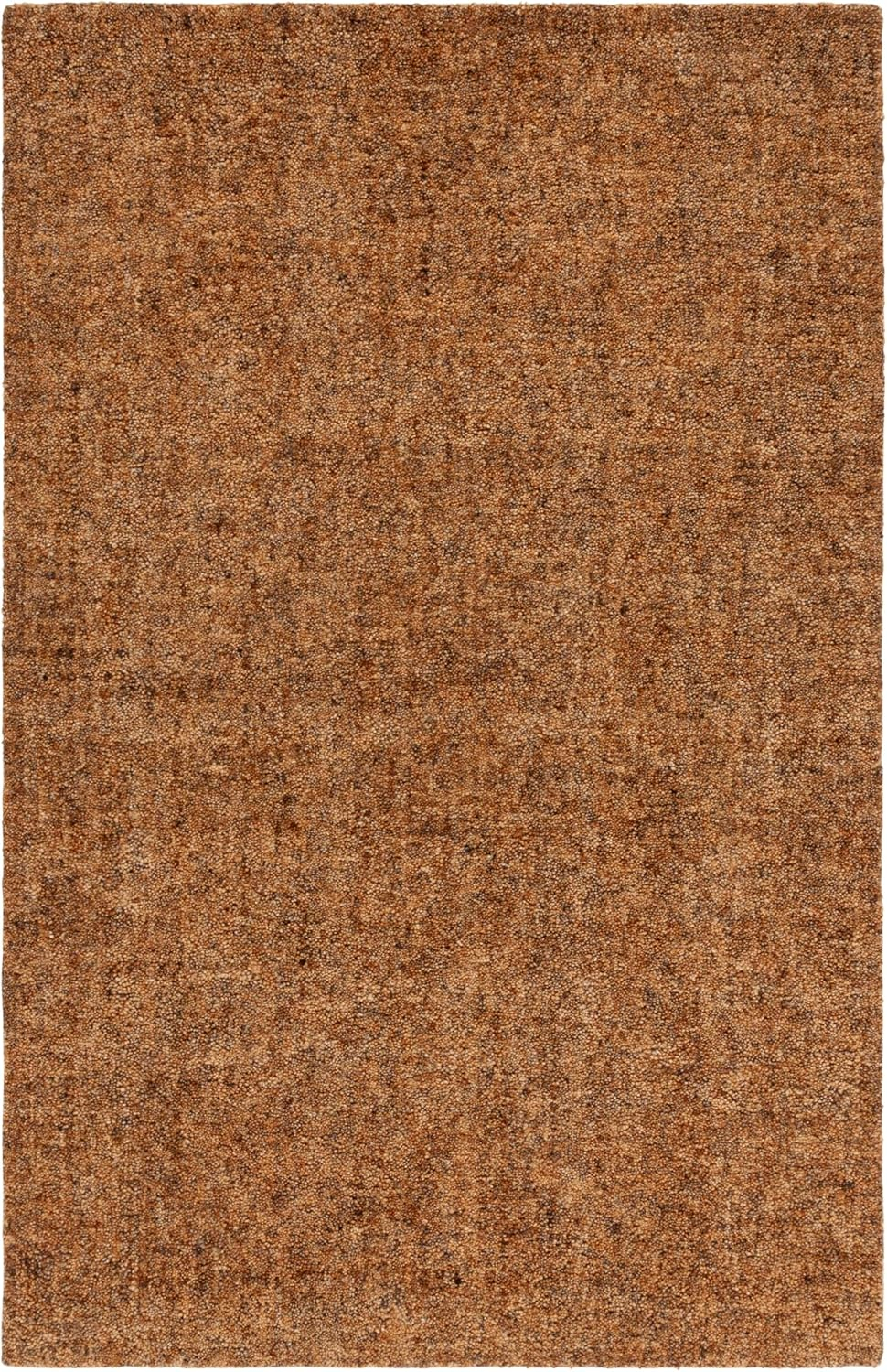 SAFAVIEH Gabbeh Verity Abstract Area Rug, Gold/Brown, 6' x 6' Square