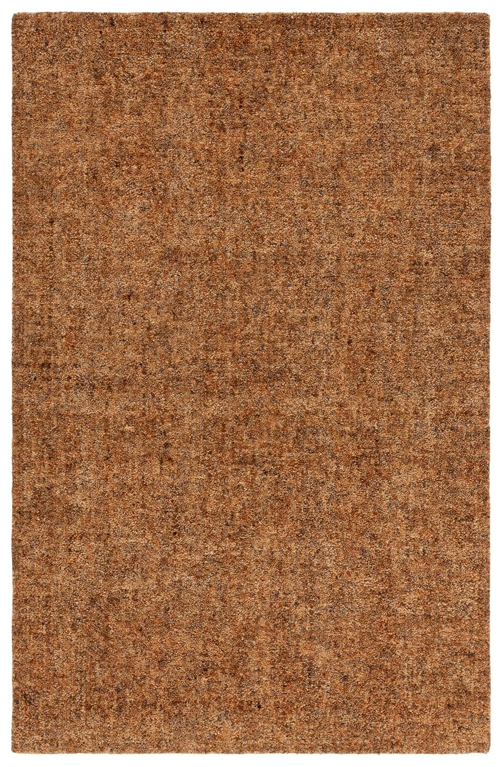 SAFAVIEH Gabbeh Verity Abstract Area Rug, Gold/Brown, 6' x 6' Square