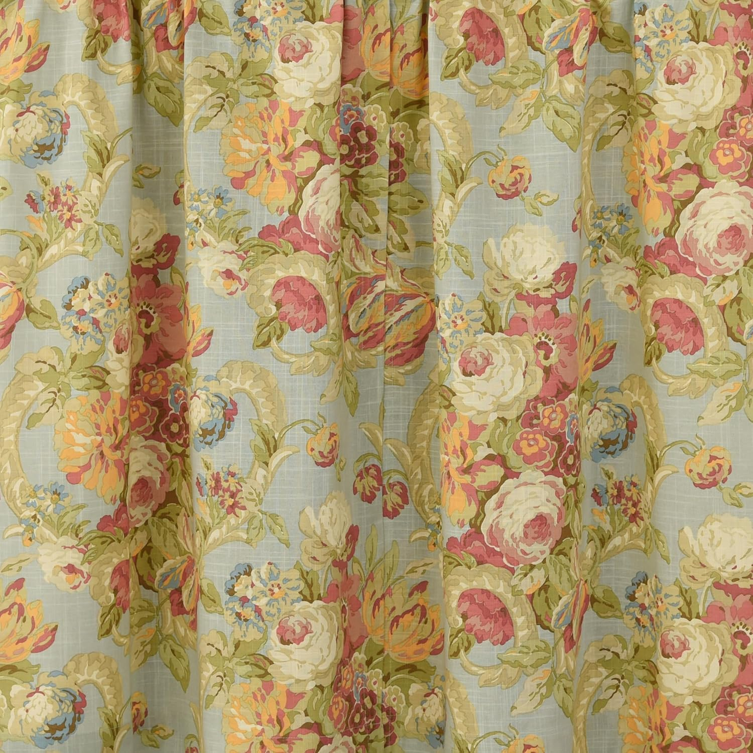 Waverly Spring Bling Window Pieced Scalloped Valance