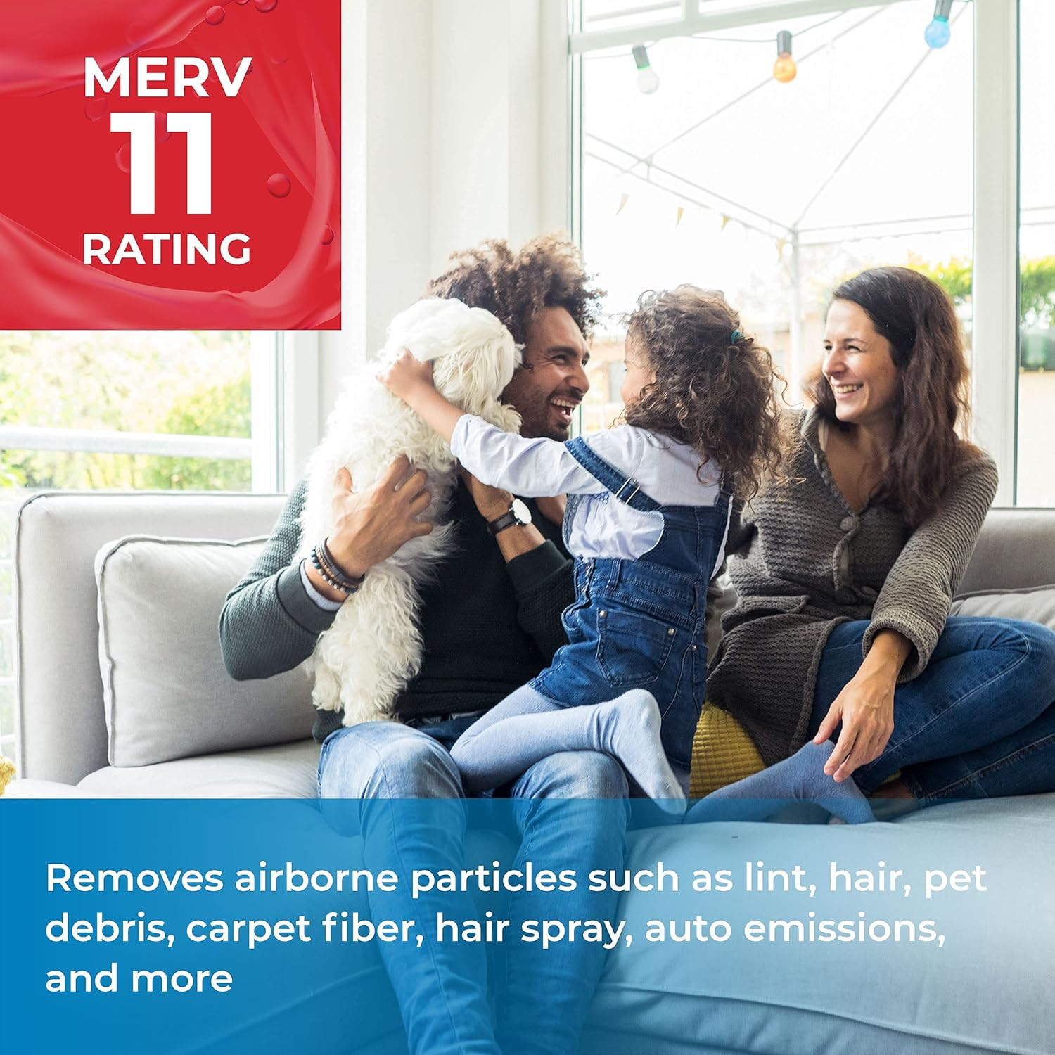 17.5x27x5 MERV 11 Trane/American Standard BAYFTFR17M Aftermarket Filters (2 Pack)