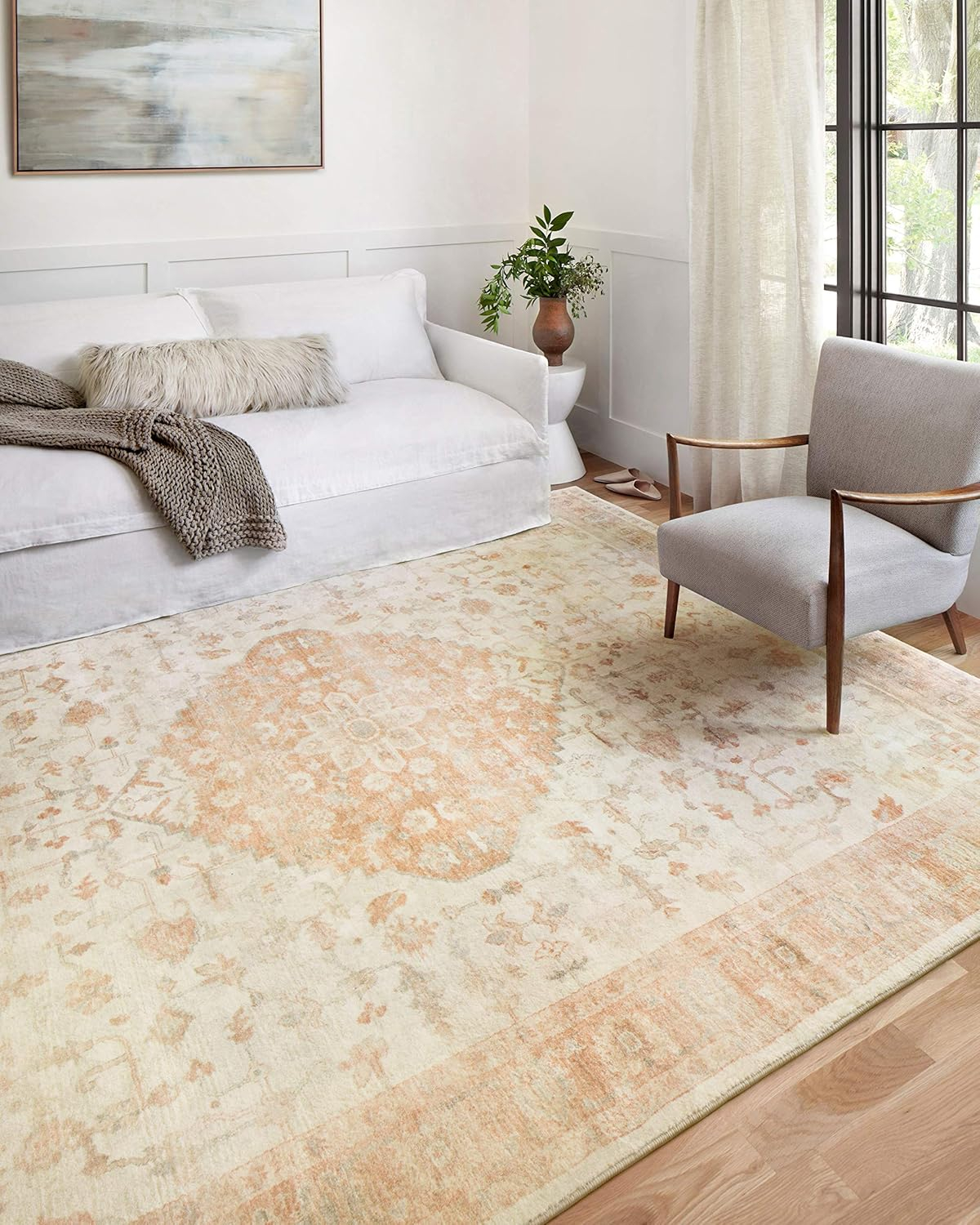 Loloi II ROSETTE Oriental Loomed Area Rug, 3' x 3'