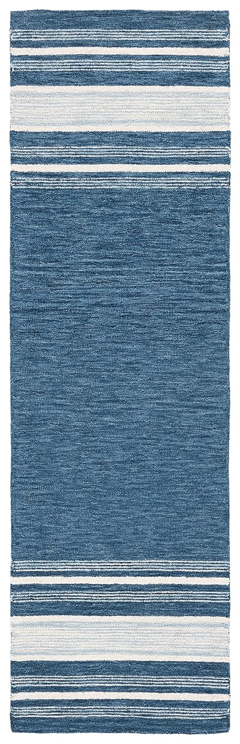 Metro MET602 Hand Tufted Indoor Accent Rug - Brown/Ivory - 3'x5' - Safavieh