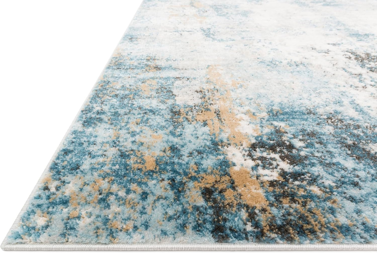 Loloi II Alchemy Abstract Denim / Ivory Area Rug