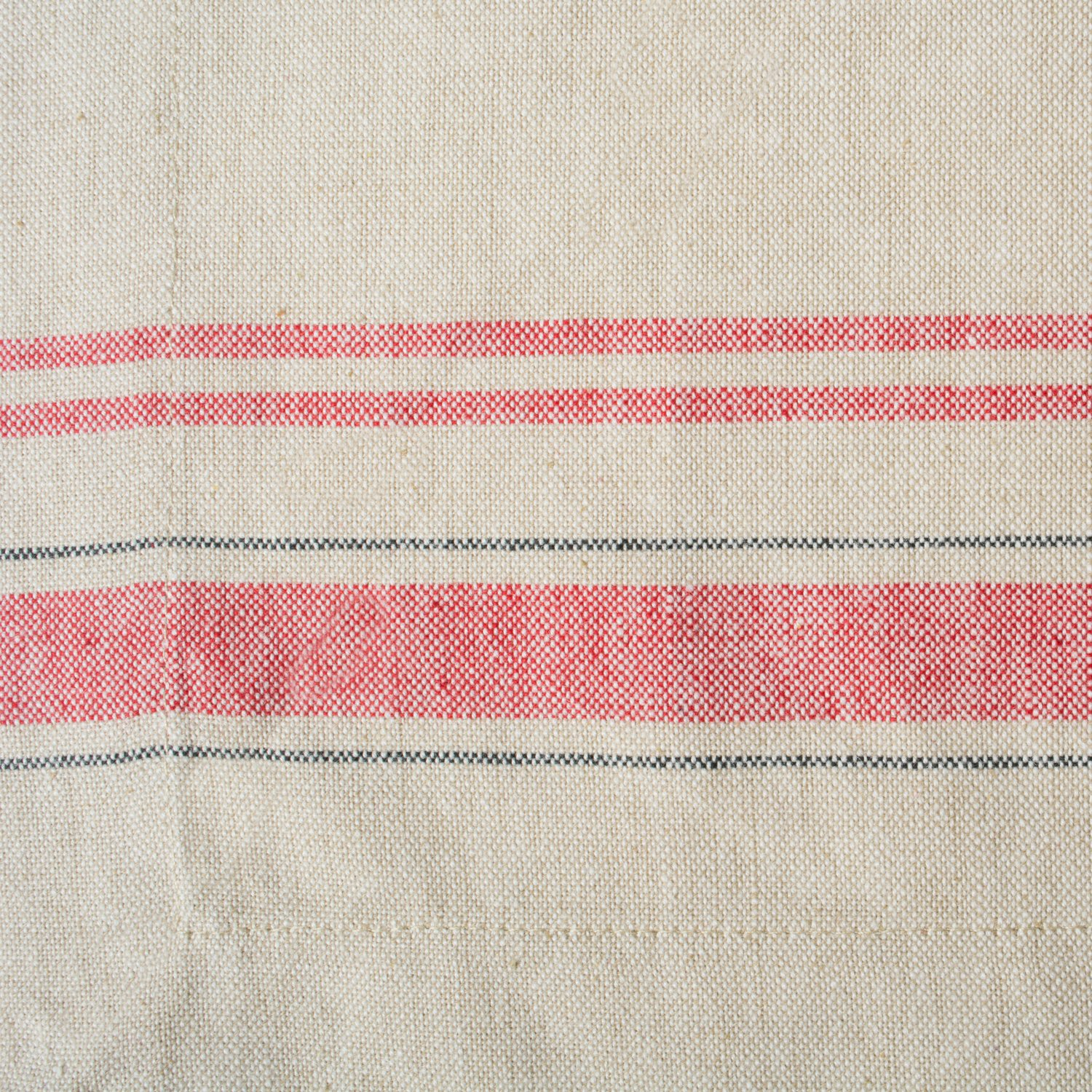 Red French Stripe Placemat (Set of 6)