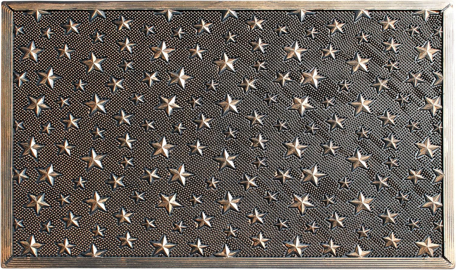 A1HC Good Luck Design Rubber Pin Welcome Door Mats 24"x36" for Outdoor Entrance, Fun Designed Doormat, Welcome Mats for Front Door Non-Slip Backing Rubber Doormat for Indoor Outdoor Use