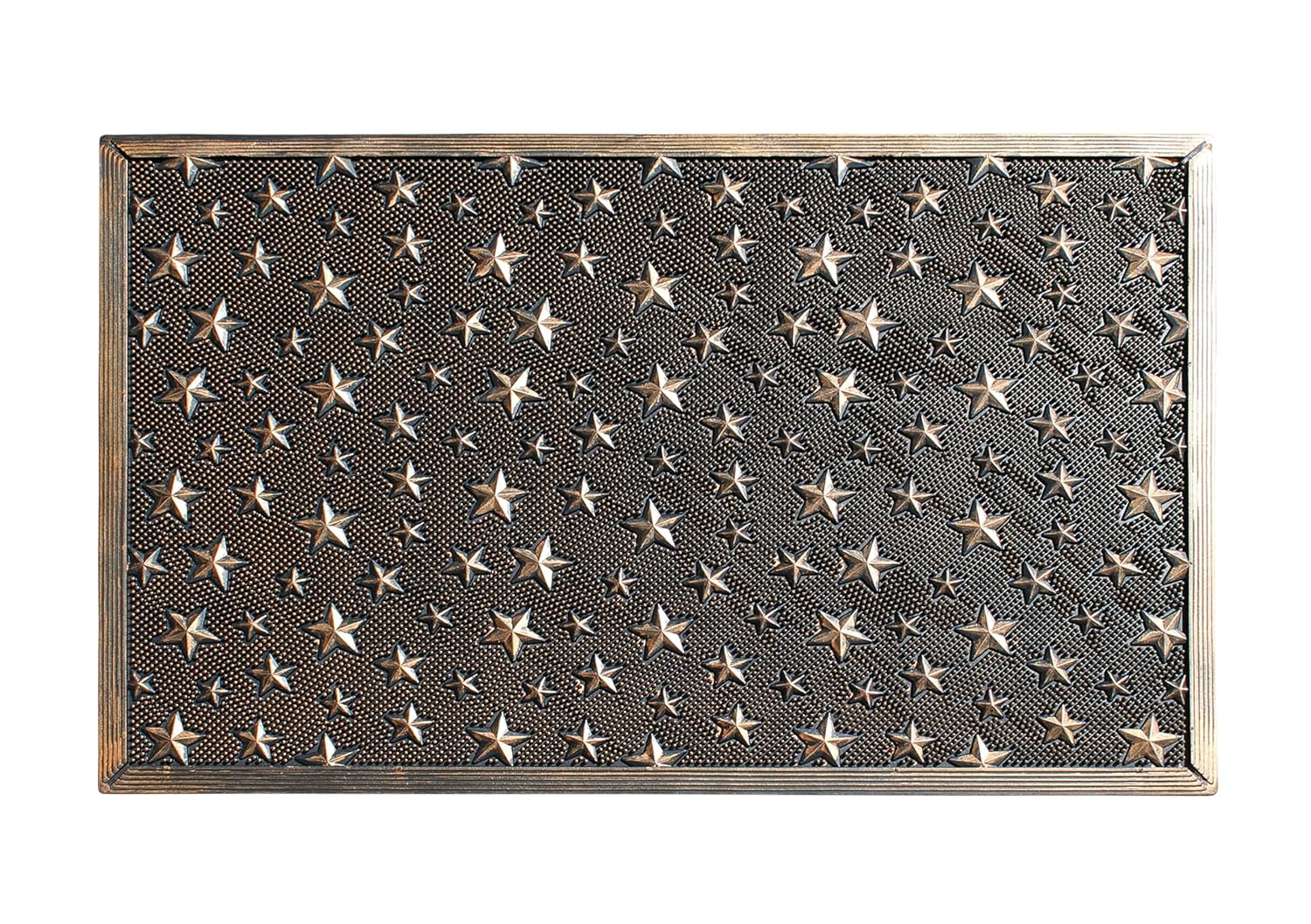 A1HC Good Luck Design Rubber Pin Welcome Door Mats 24"x36" for Outdoor Entrance, Fun Designed Doormat, Welcome Mats for Front Door Non-Slip Backing Rubber Doormat for Indoor Outdoor Use