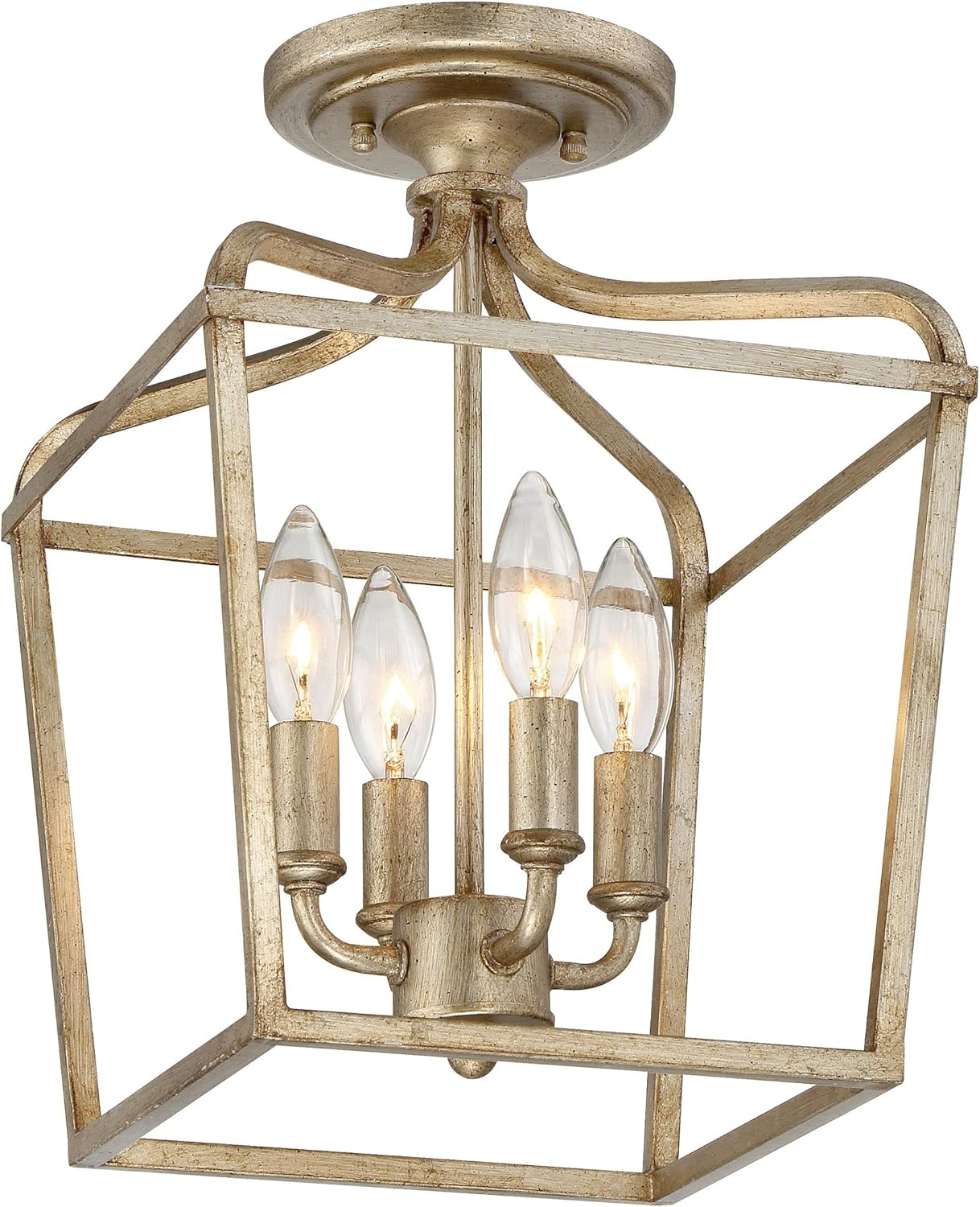 Minka Lavery - Laurel Estate - 4 Light Convertible Pendant in Traditional Style