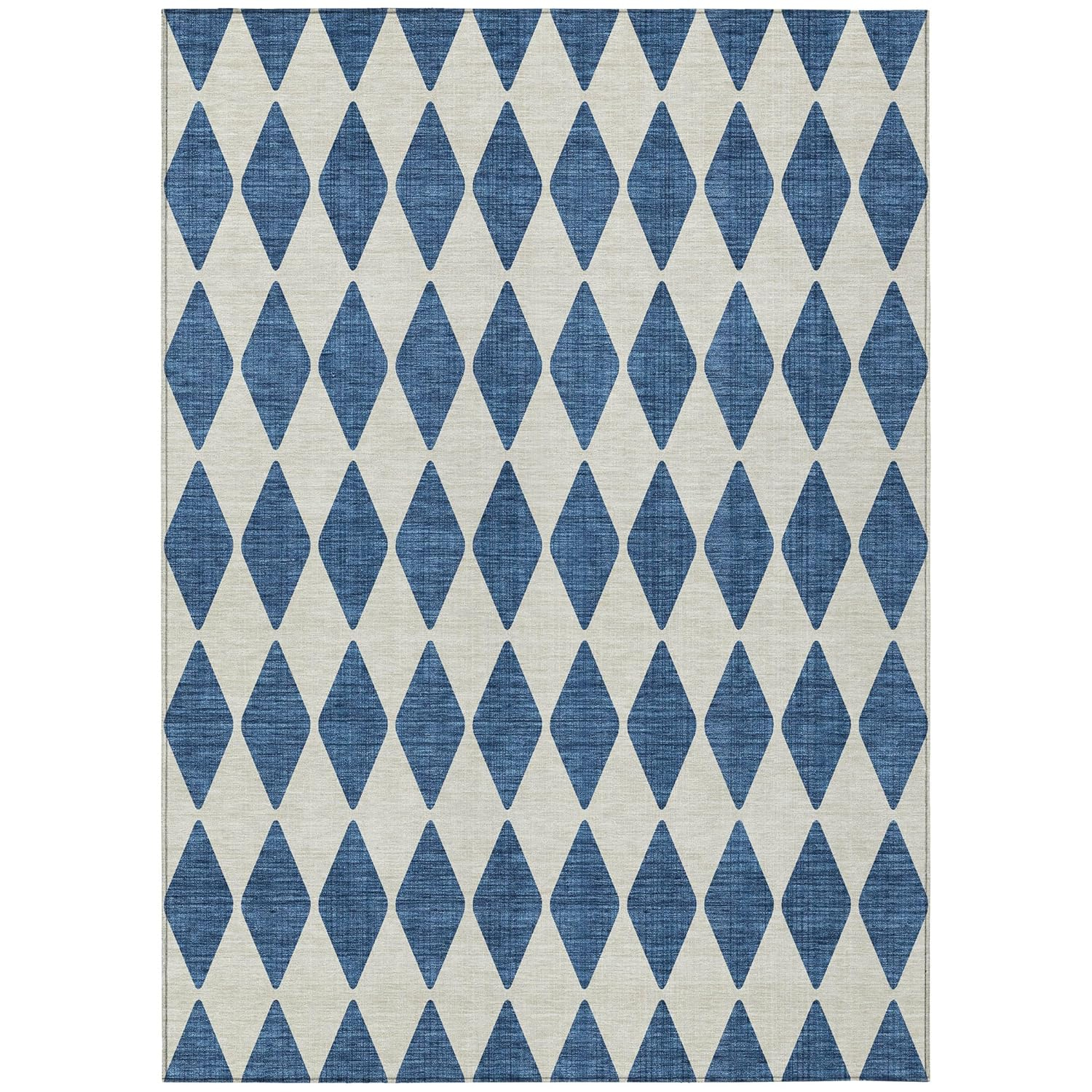 Addison Rugs Chantille ACN578 Navy 3' x 5' Indoor Outdoor Area Rug, Easy Clean, Machine Washable, Non Shedding, Bedroom, Living Room, Dining Room, Kitchen, Patio Rug