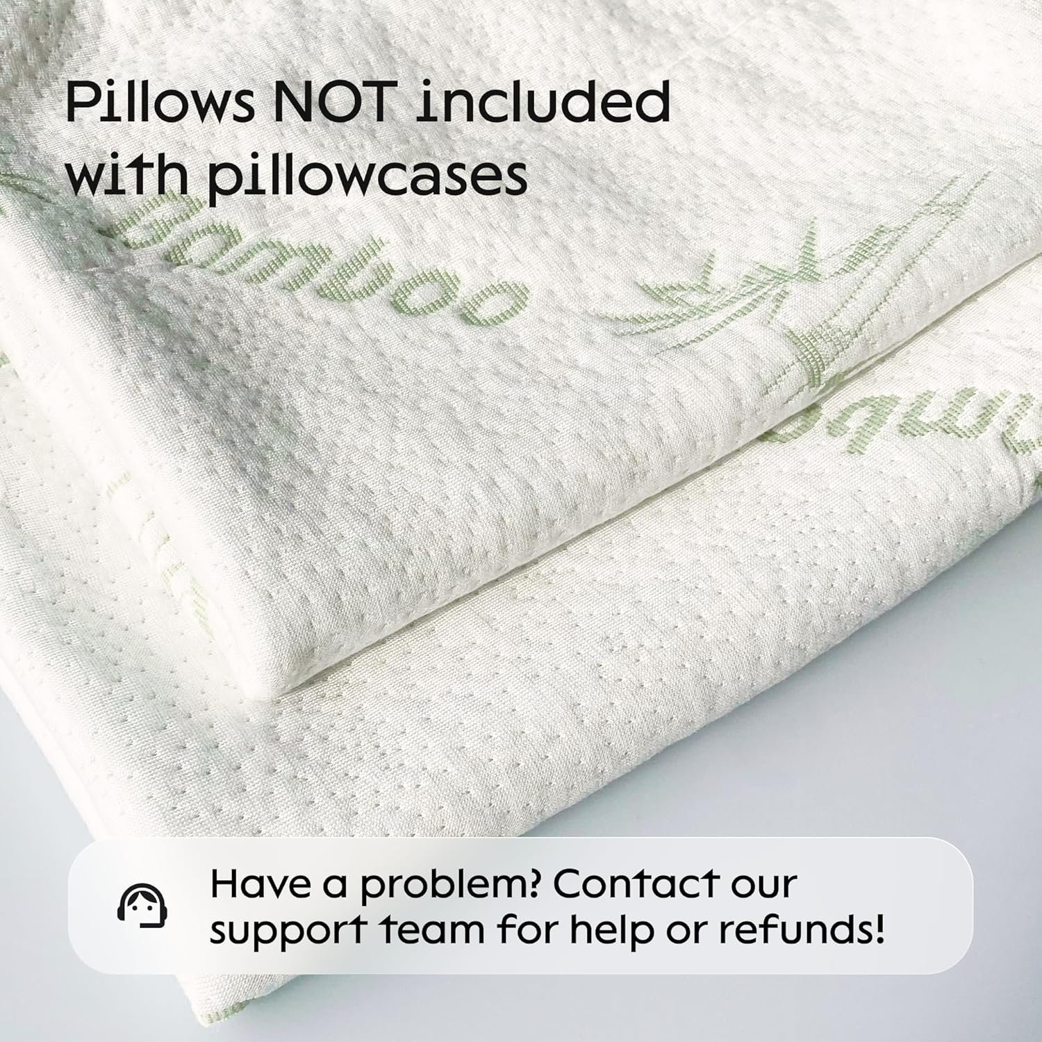 Niagara Sleep Solution Super Soft Bamboo Cooling Pillow Protectors Queen 2 PackPair Zippered Case, Guaranteed Noiseless Pad, Ultra Plush Absorbent Encasement (Queen 2 Pack 20x30)