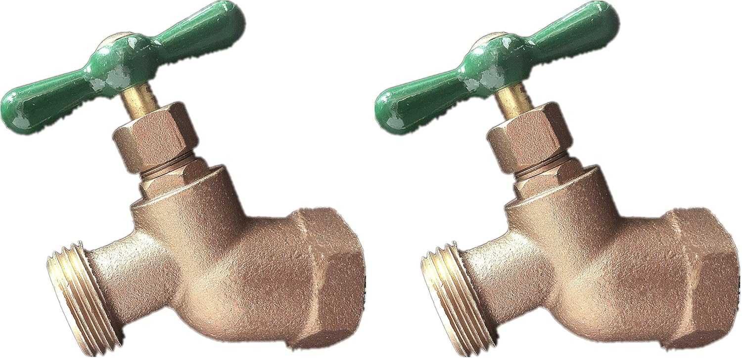 EZ-Fluid EZHBF12-1W, 1/2 in Brass 3/4 in Valve