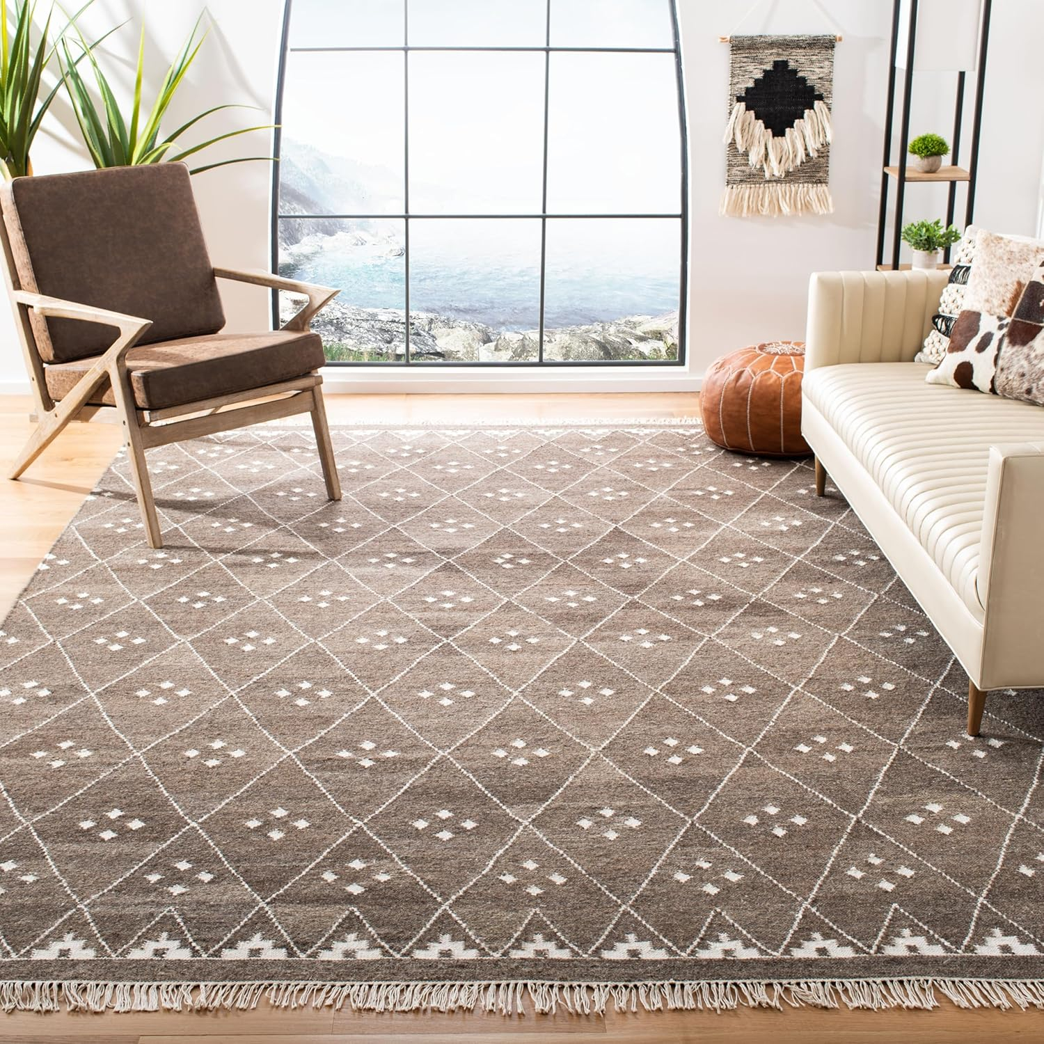 Natural Kilim Brown / Ivory