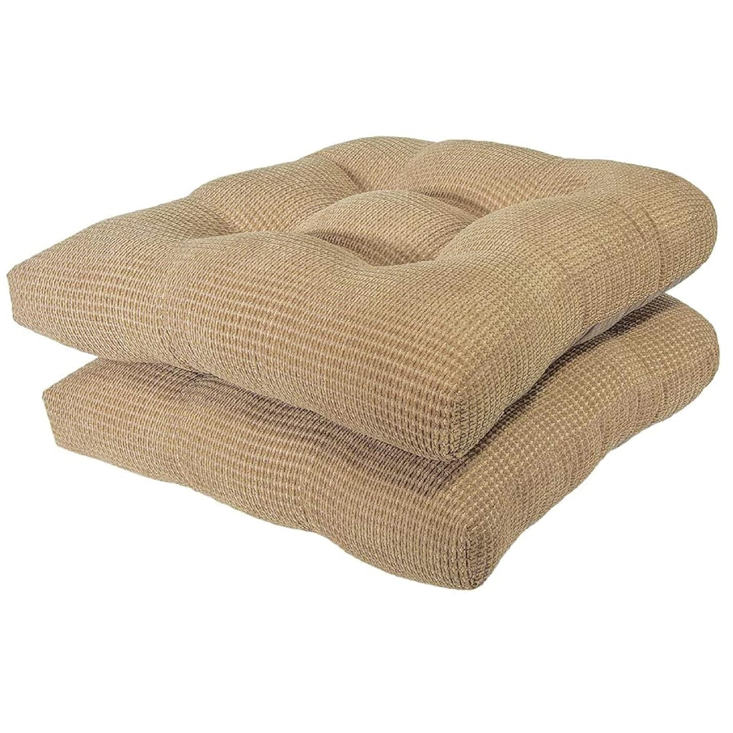 Perfect Performance Tyler Set of 2 Chair Cushions Bamboo
