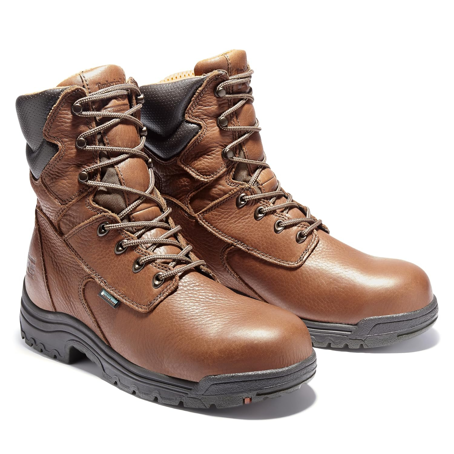 Timberland PRO Men's, TiTAN Alloy Toe, EH, Waterpoof, 8 Inch Work Boot