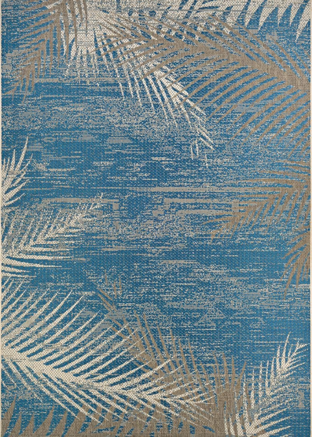 Couristan Monaco Tropical Palms Indoor/Outdoor Area Rug
