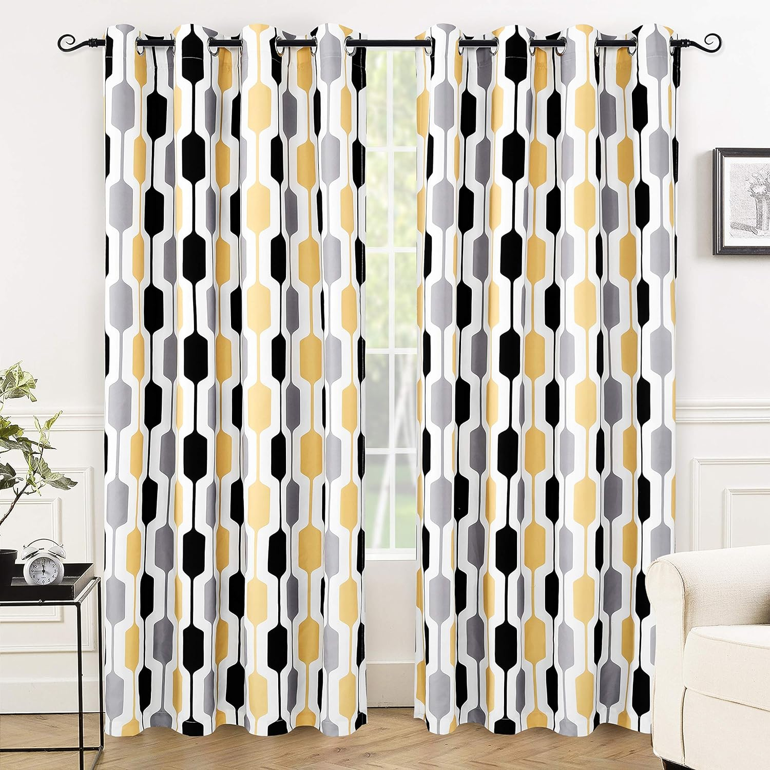 DriftAway Grommet Room Darkening Curtains, 52" x 84" (2 Panels)