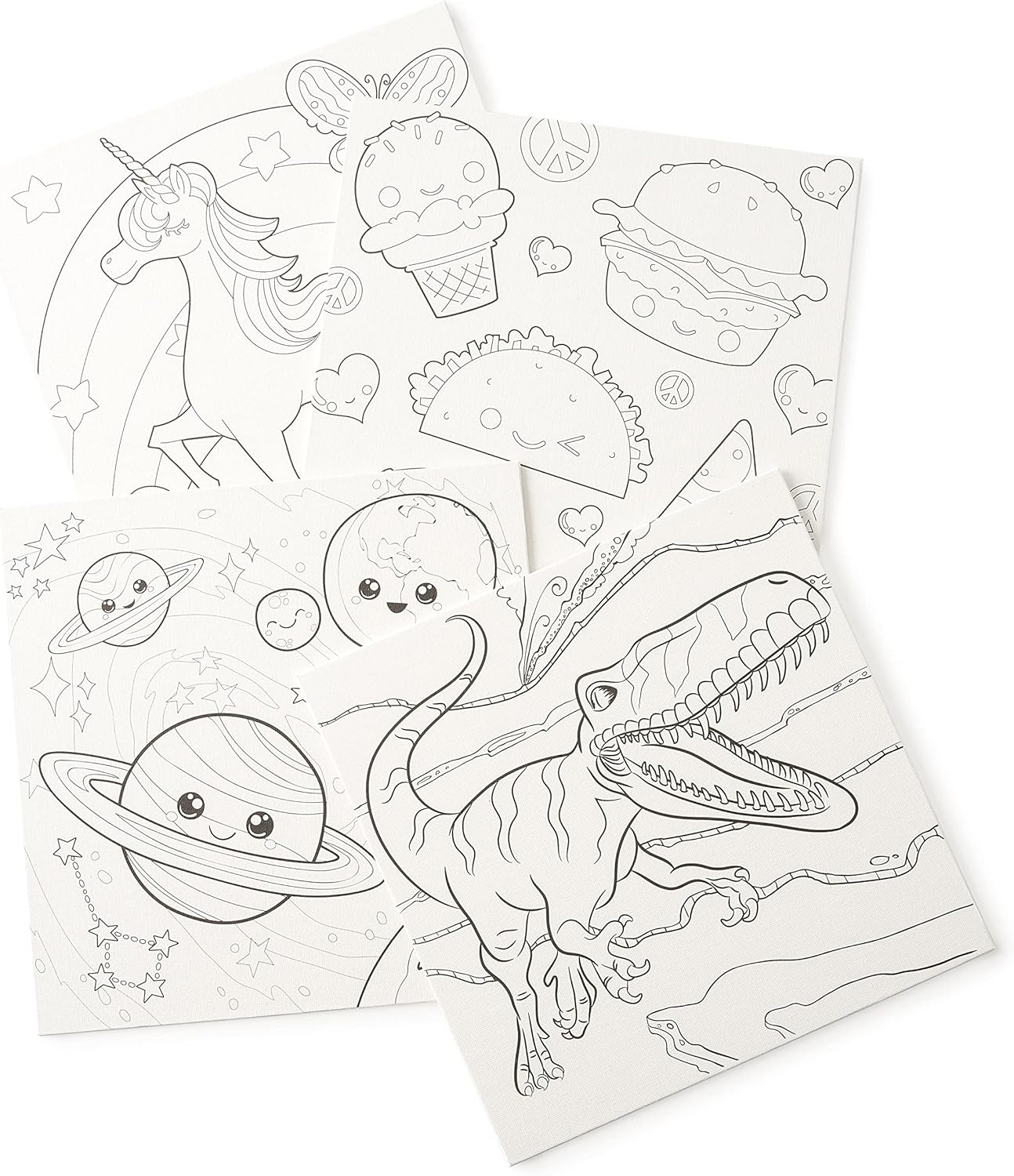 Pre-Printed Canvas Panels By Creatology™ - 8 Pack