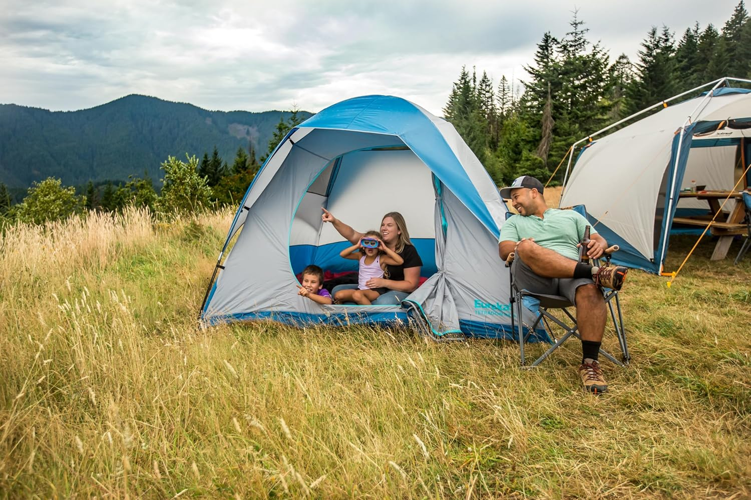 Eureka! Tetragon NX 3-Season Family and Car Camping Tent (4 Person)