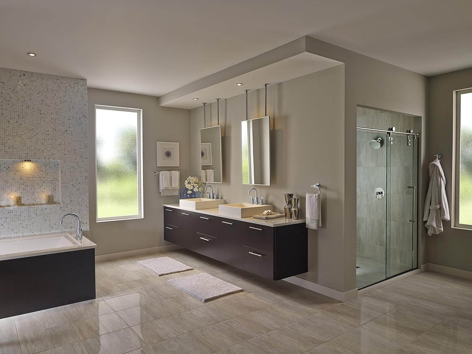 Contempra Wall Mounted Towel Ring