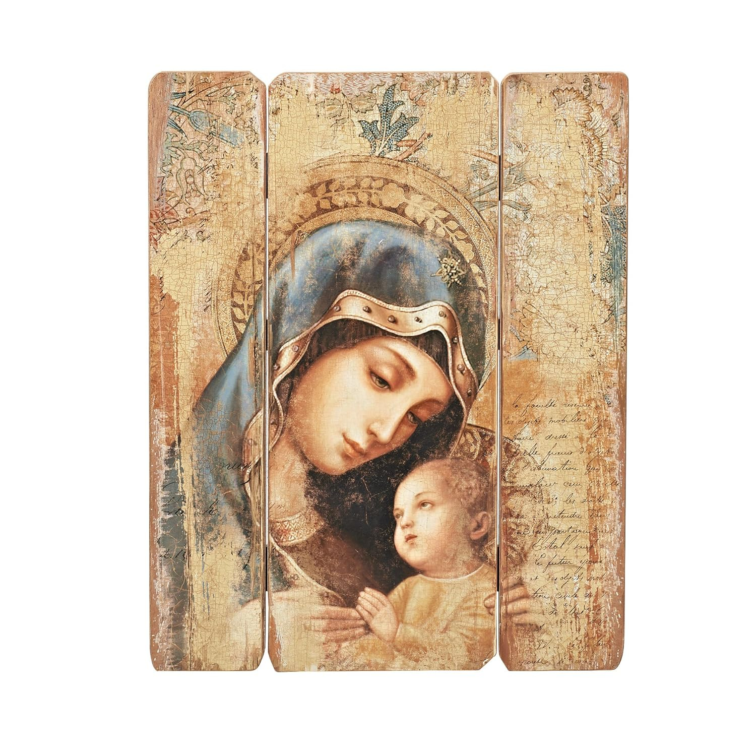 Josephs Studio Madonna and Child Decorative Panel, 26 by 20.25-Inch